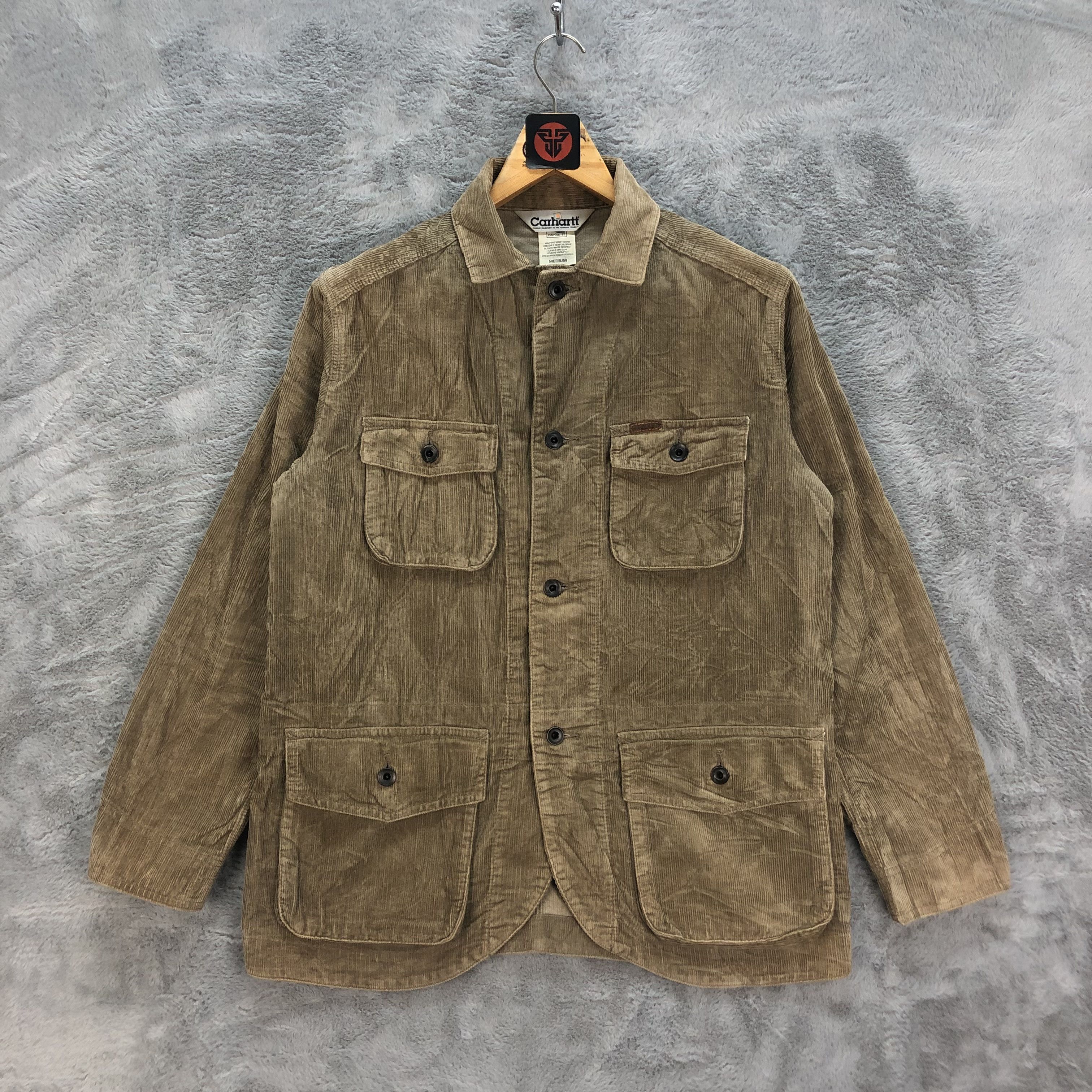 Carhartt CARHARTT CORDUROY CHORE JACKET #6345-63 Size US M / EU 48-50 / 2 - 1 Thumbnail