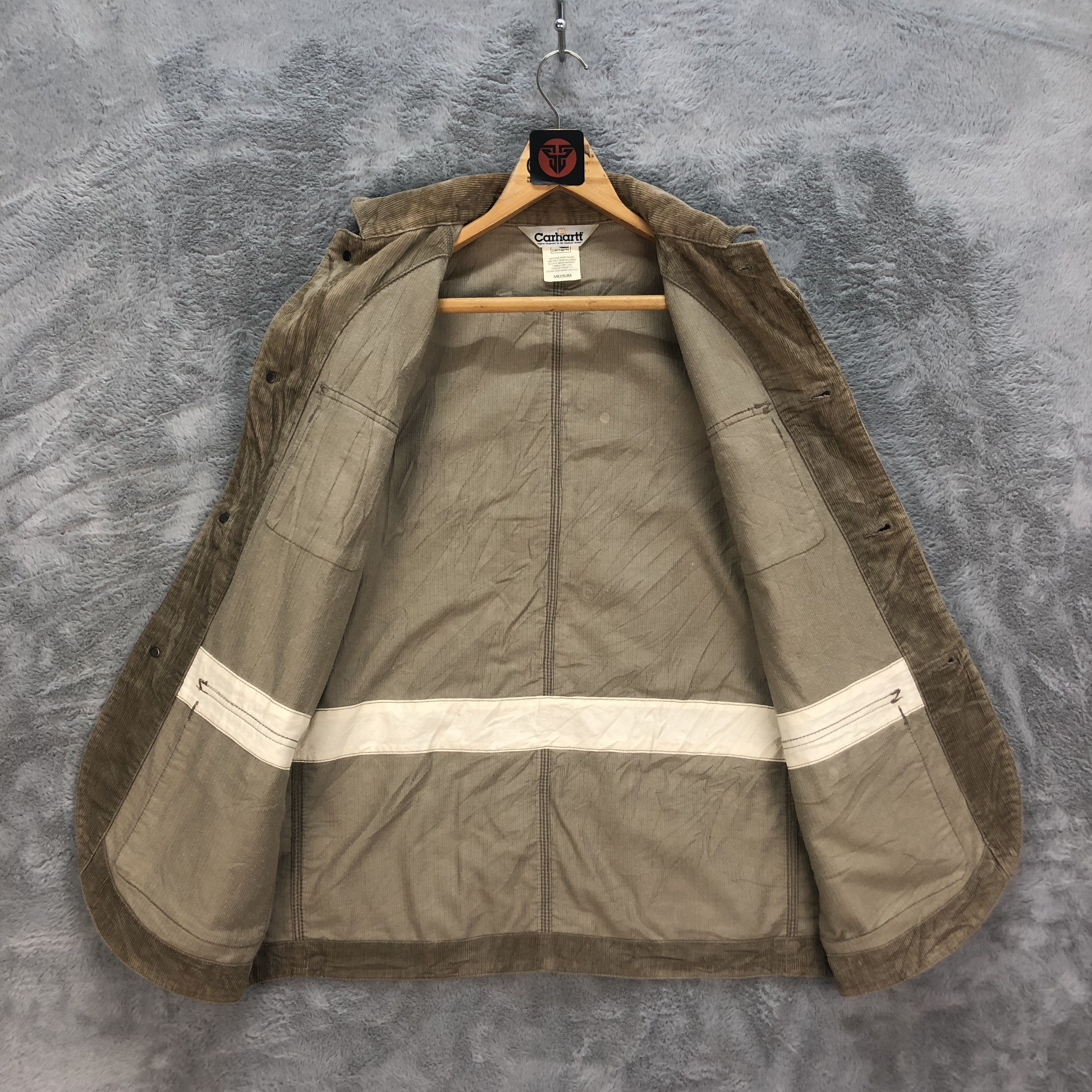 Carhartt CARHARTT CORDUROY CHORE JACKET #6345-63 Size US M / EU 48-50 / 2 - 7 Thumbnail