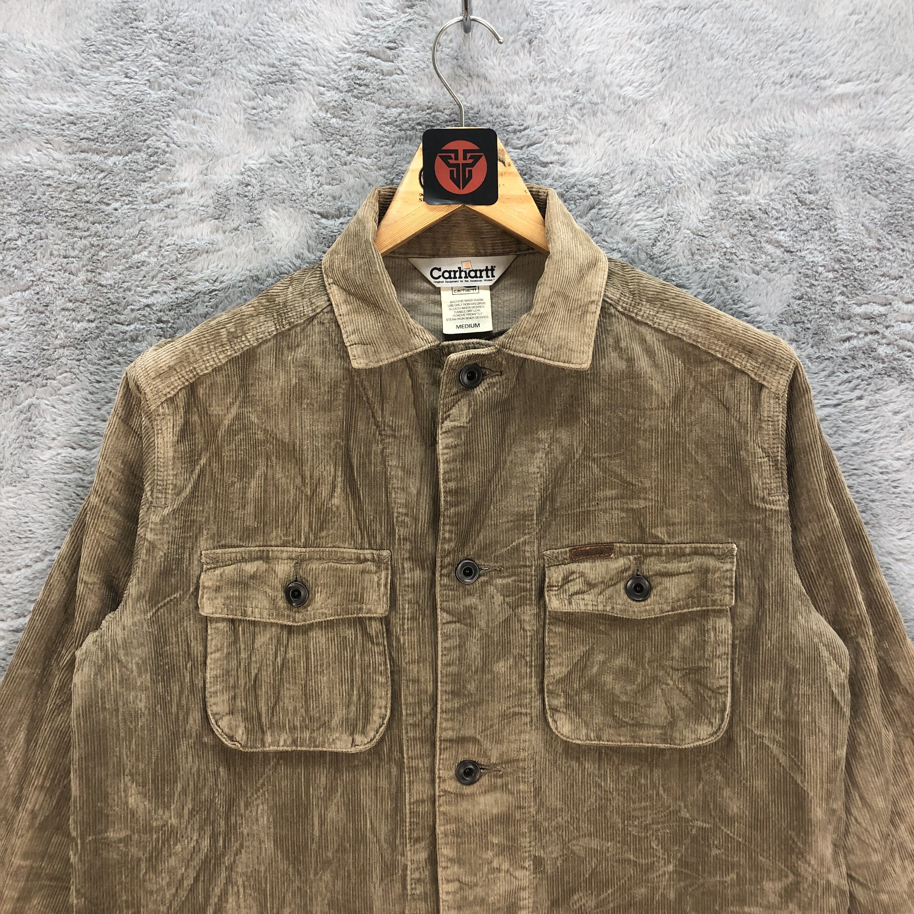 Carhartt CARHARTT CORDUROY CHORE JACKET #6345-63 Size US M / EU 48-50 / 2 - 2 Thumbnail