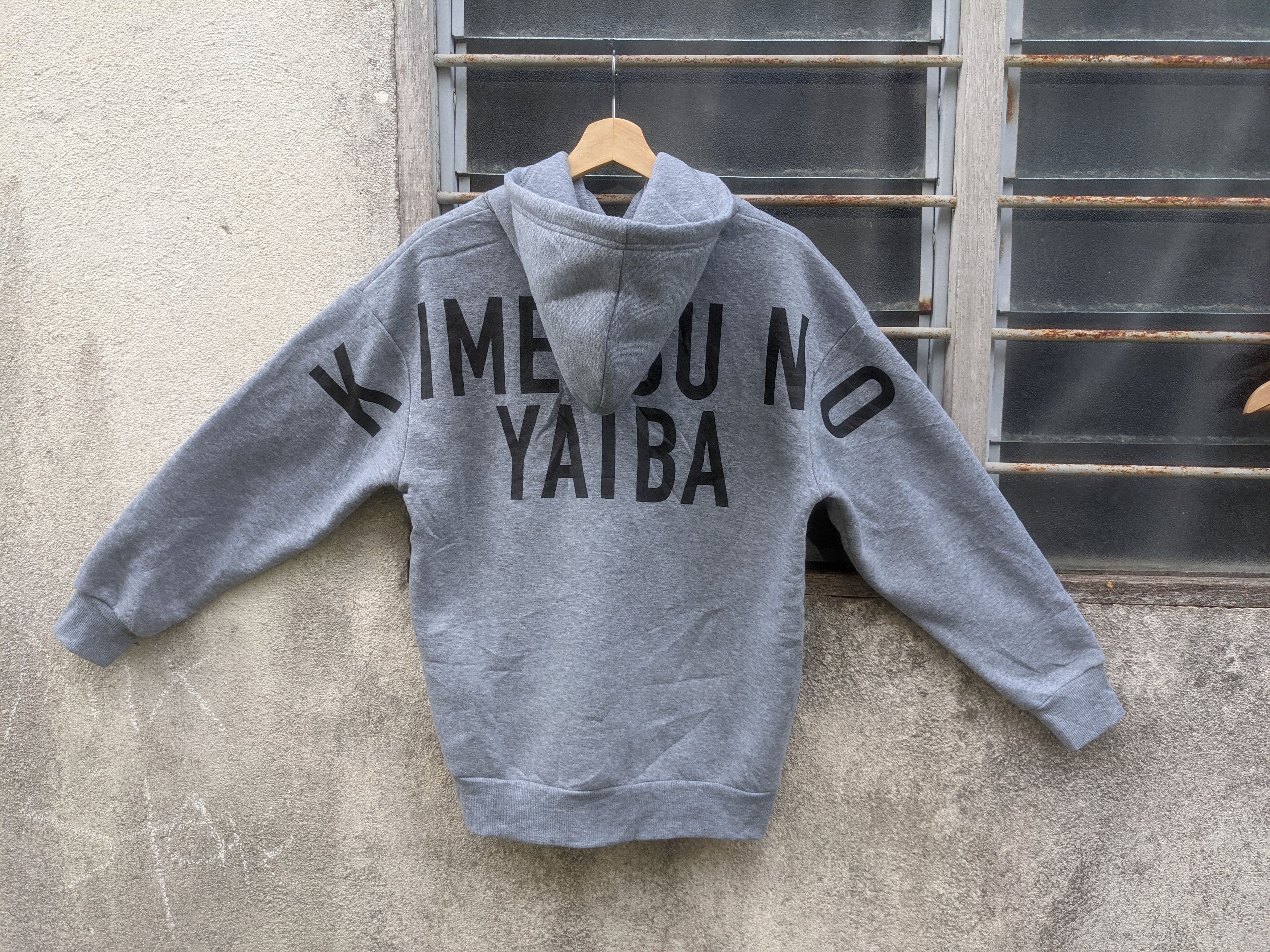 Anime × Japanese Brand ⚡️Steals⚡️ Demon Slayer Kimetsu No Yaiba Spellout Hoodies Size US M / EU 48-50 / 2 - 6 Thumbnail