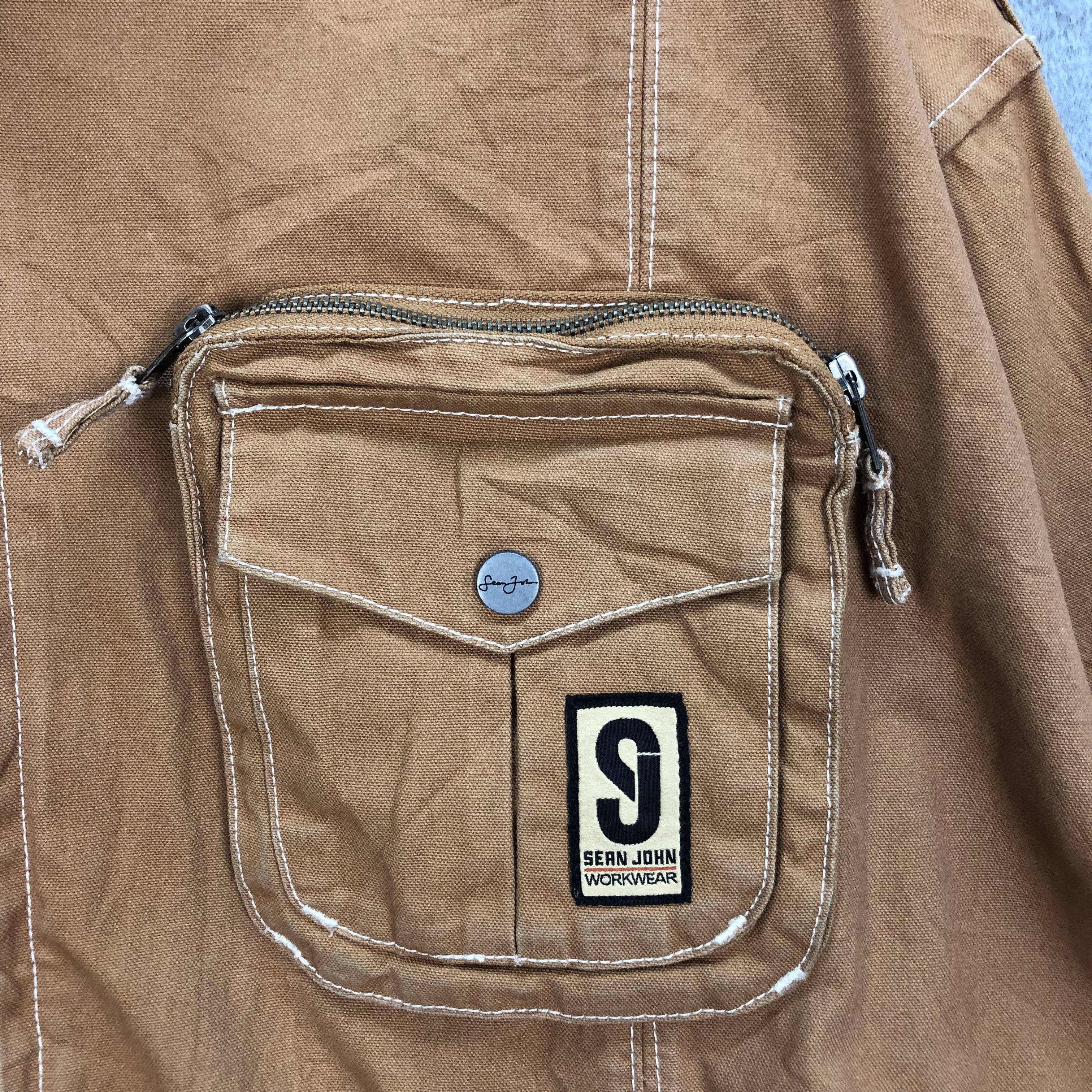 Sean John Sean John Work Engineered Jacket Big Size XXXL #5371-186 Size US XXL / EU 58 / 5 - 3 Thumbnail