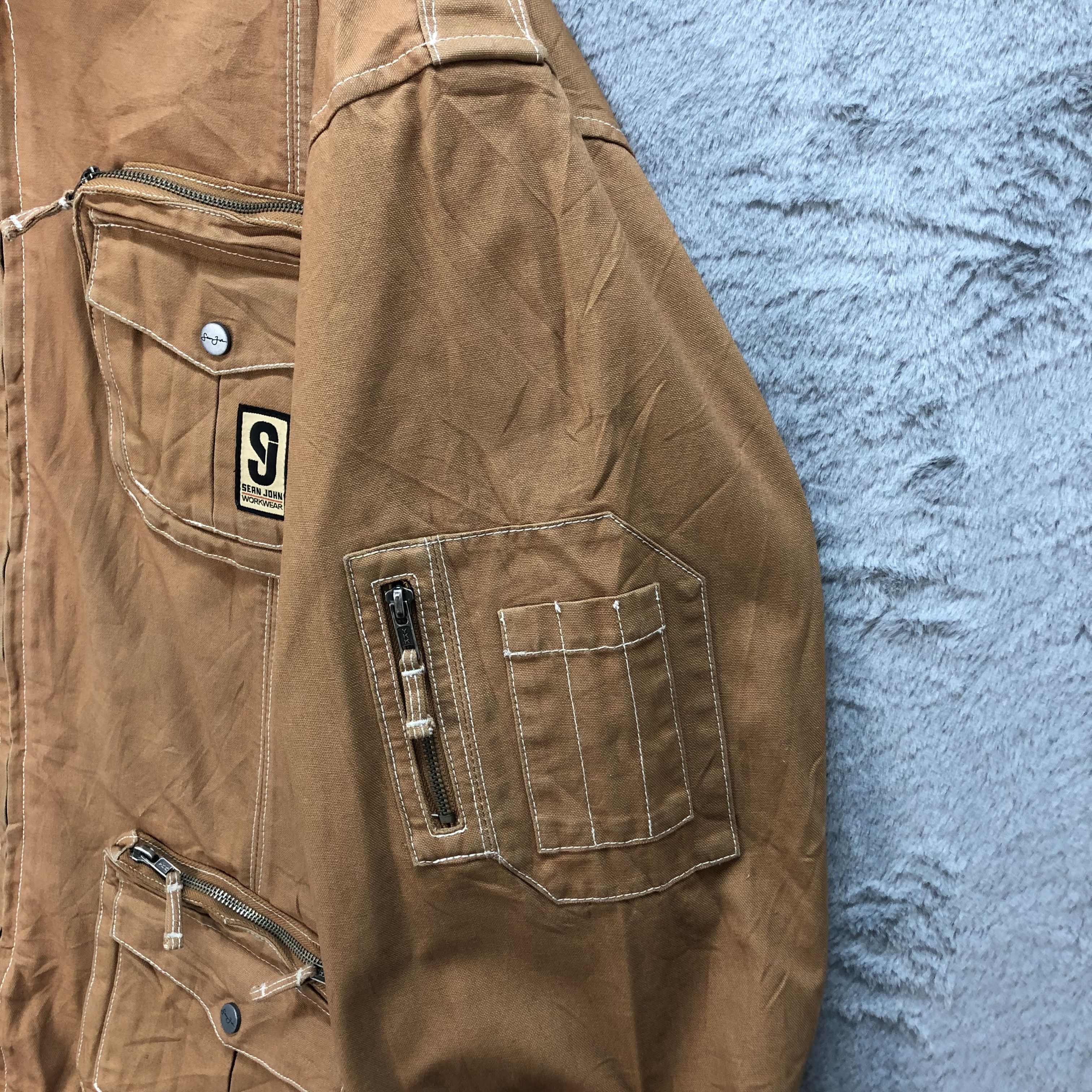 Sean John Sean John Work Engineered Jacket Big Size XXXL #5371-186 Size US XXL / EU 58 / 5 - 8 Thumbnail
