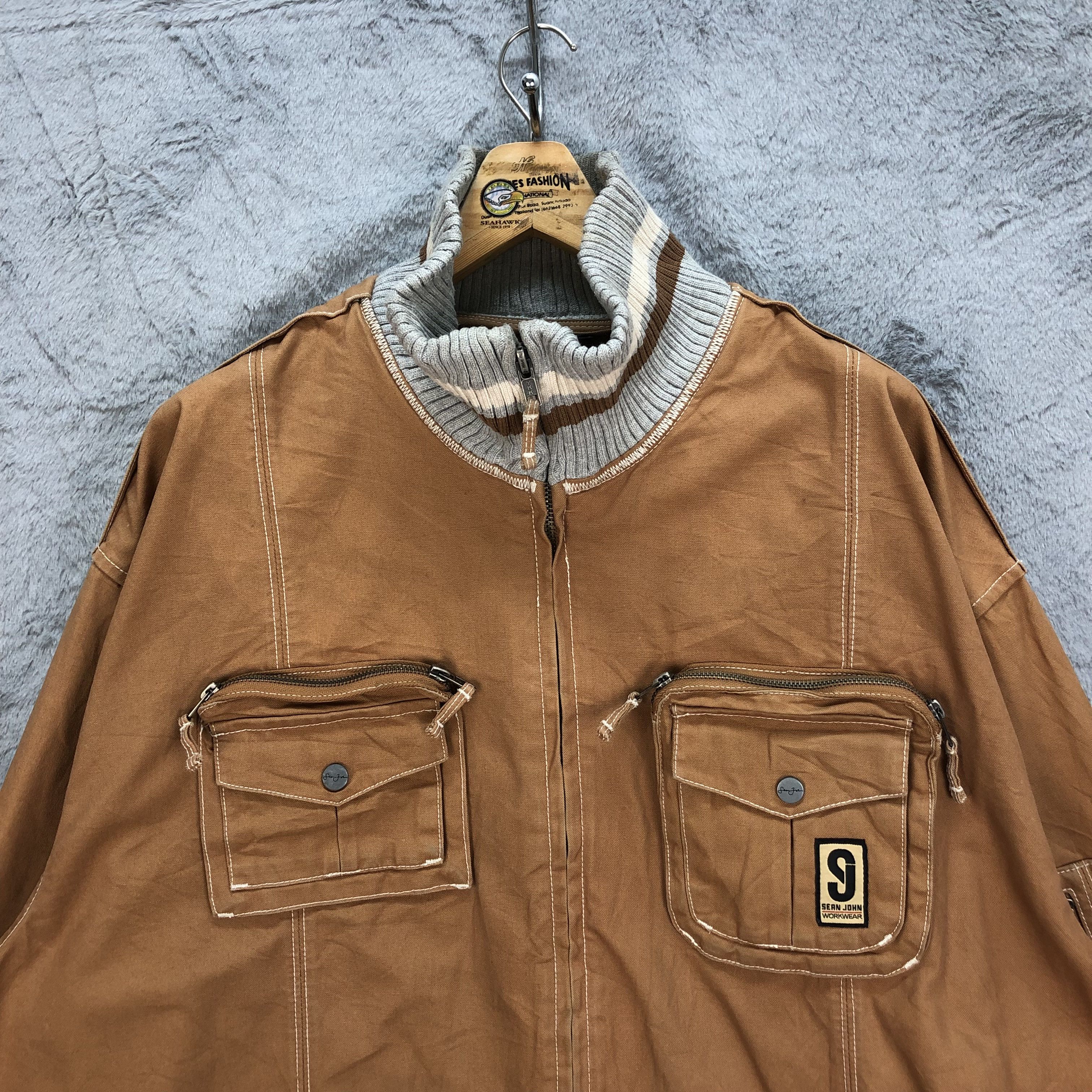 Sean John Sean John Work Engineered Jacket Big Size XXXL #5371-186 Size US XXL / EU 58 / 5 - 2 Thumbnail