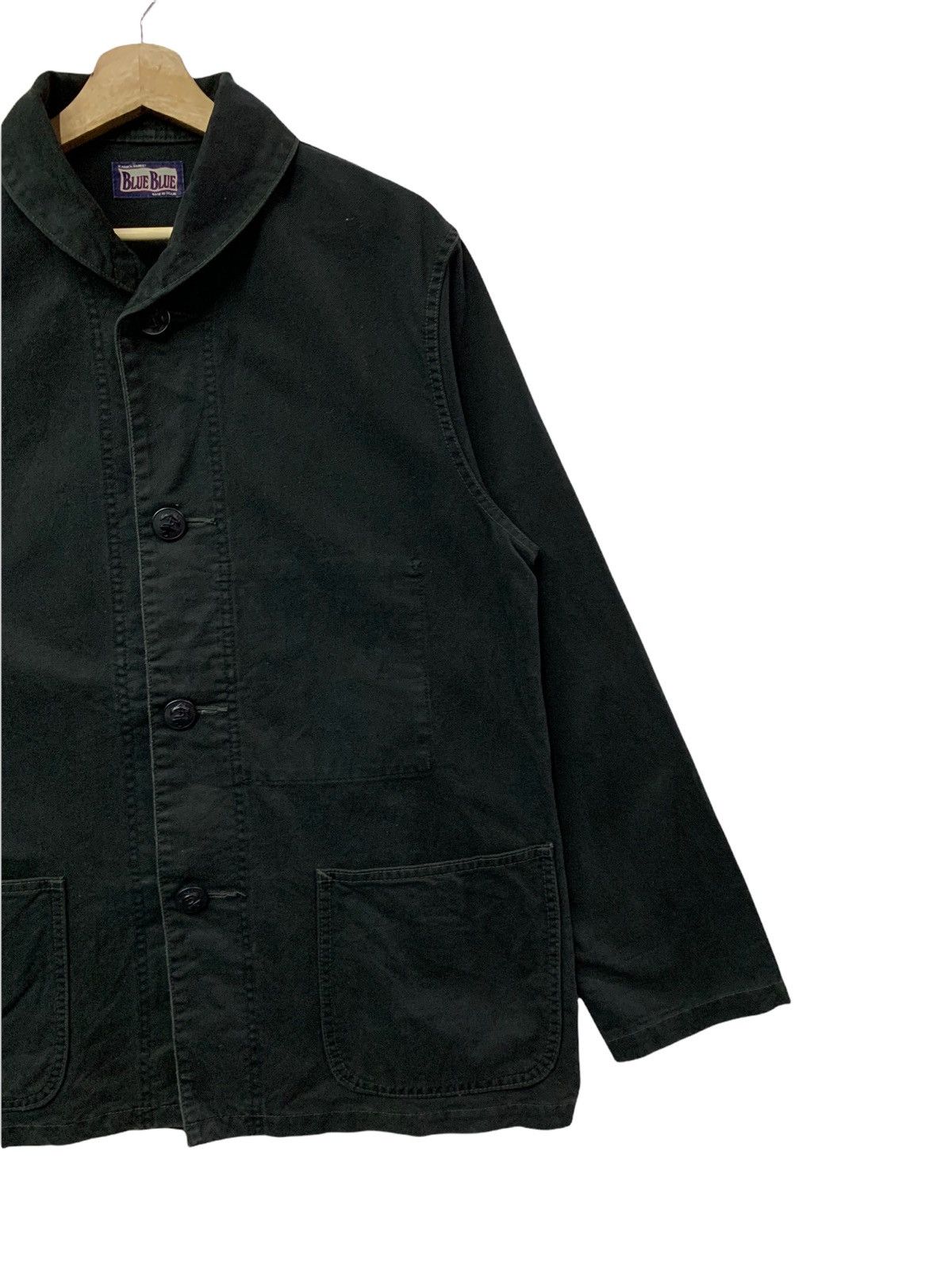 Blue Blue Japan 🔥BLUE BLUE JPN SHAWL COLLAR NAVY JACKETS Size US M / EU 48-50 / 2 - 4 Thumbnail