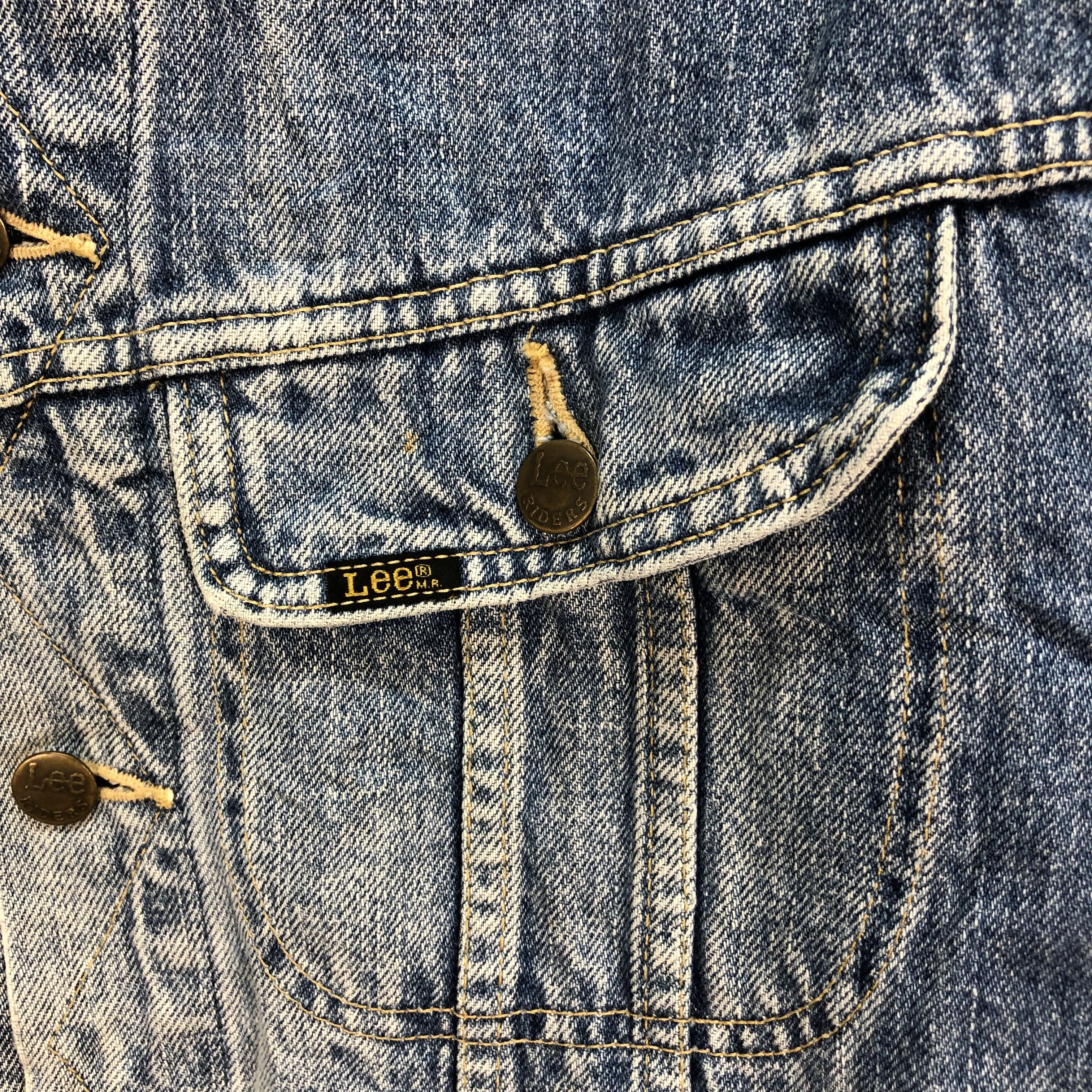 Lee VINTAGE LEE RIDERS TRUCKER JACKET / DENIM JACKET #5196-179 Size US M / EU 48-50 / 2 - 5 Thumbnail