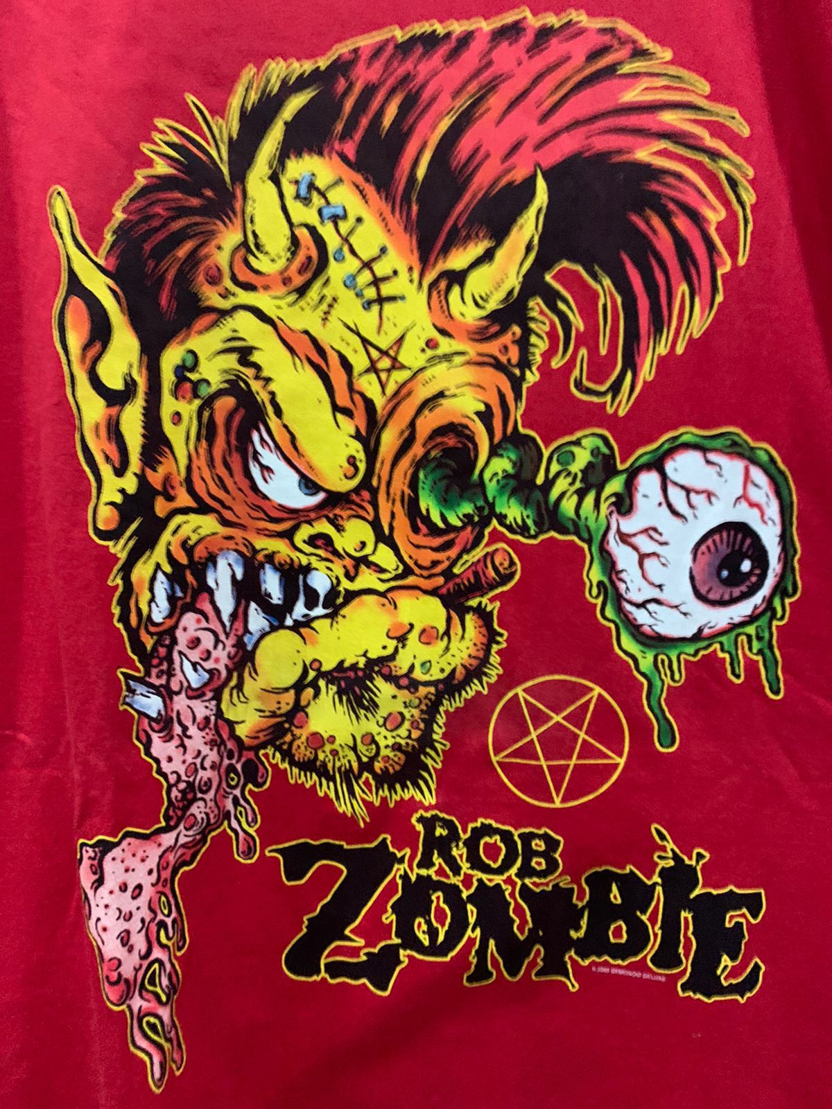 All Sport Vintage Rob Zombie Shirt Demonoid 2002 Size US XL / EU 56 / 4 - 5 Thumbnail