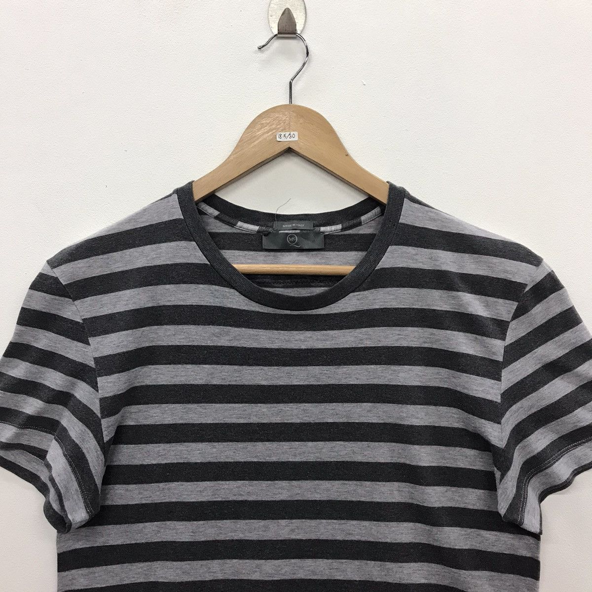 Alexander McQueen × Designer Rare!! Alexander MC Queen stripe Tee Size US M / EU 48-50 / 2 - 2 Thumbnail