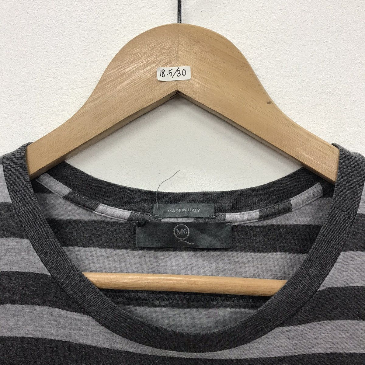 Alexander McQueen × Designer Rare!! Alexander MC Queen stripe Tee Size US M / EU 48-50 / 2 - 3 Thumbnail