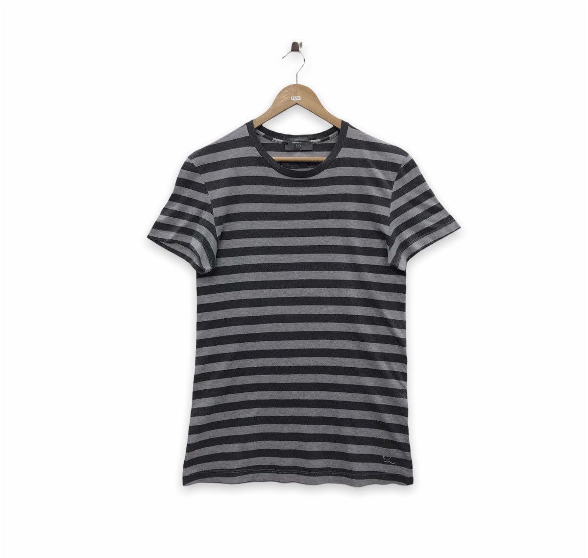 image of Alexander Mcqueen Alexander Mc Queen Stripe Tee, Men's (Size Medium)