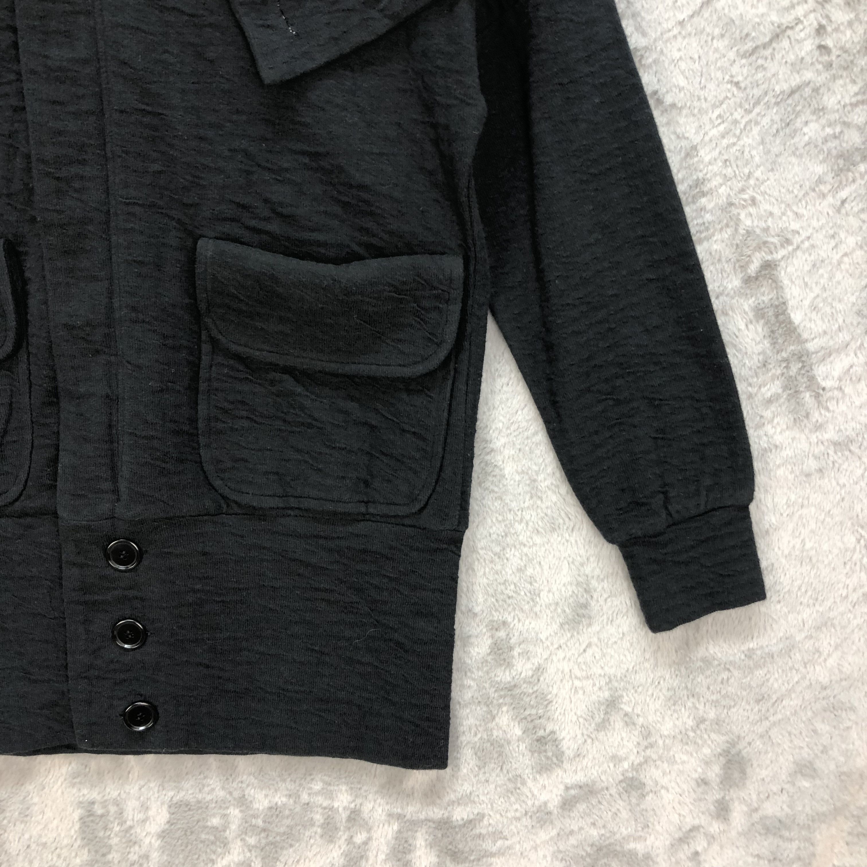 Limi Feu LIMI FEU YOHJI YAMAMOTO RARE DESIGN HOODED JACKET #6043-219 Size US S / EU 44-46 / 1 - 7 Thumbnail