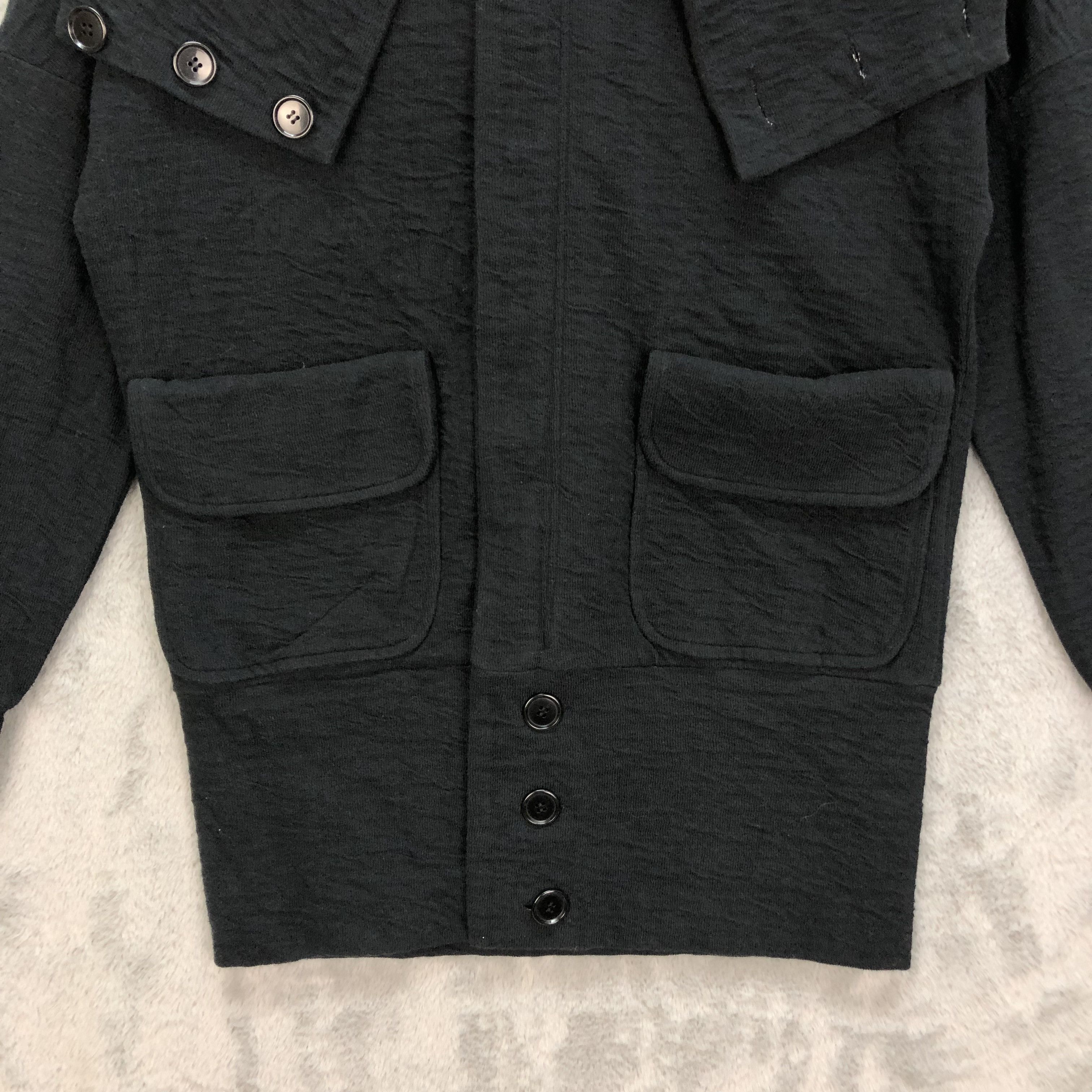 Limi Feu LIMI FEU YOHJI YAMAMOTO RARE DESIGN HOODED JACKET #6043-219 Size US S / EU 44-46 / 1 - 5 Thumbnail