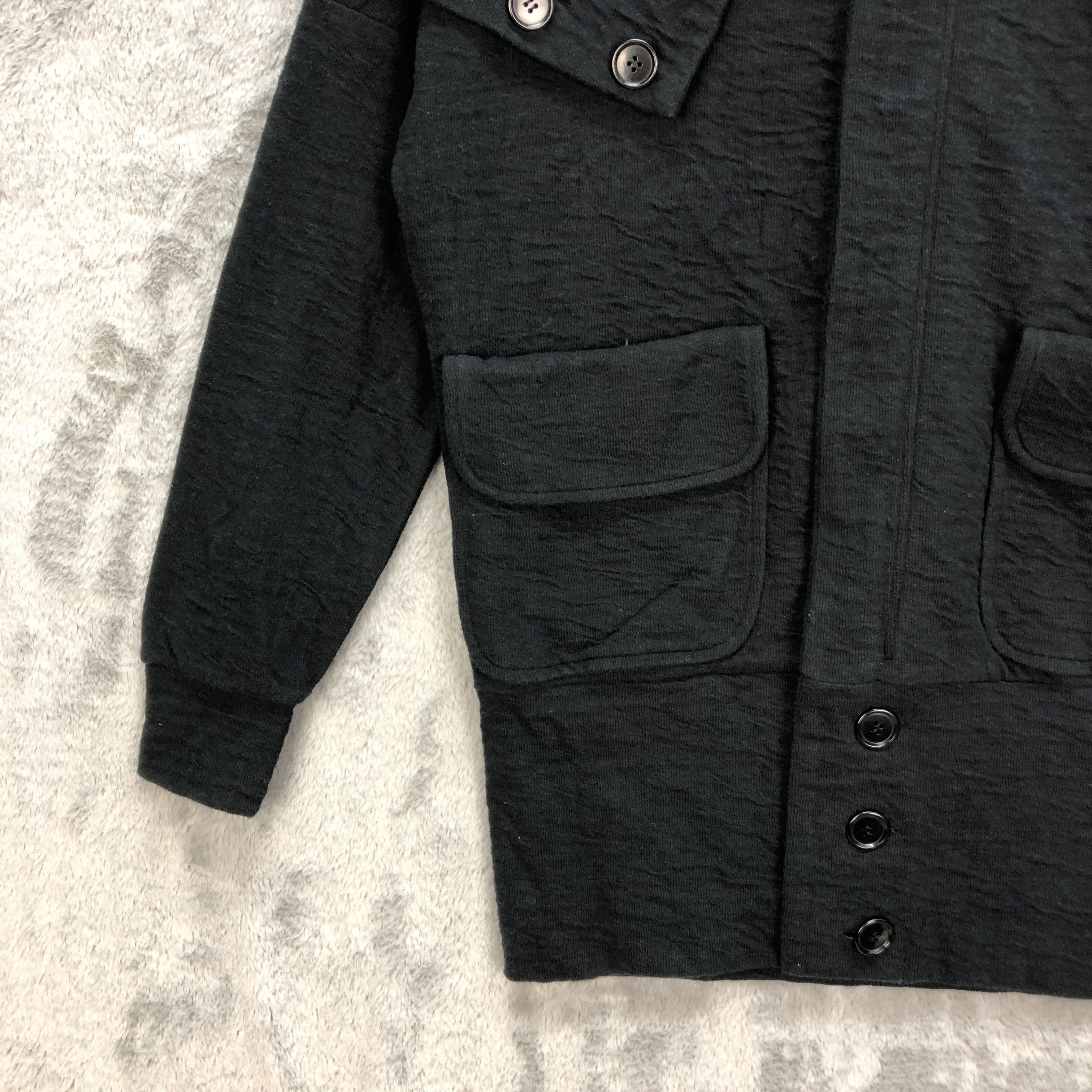 Limi Feu LIMI FEU YOHJI YAMAMOTO RARE DESIGN HOODED JACKET #6043-219 Size US S / EU 44-46 / 1 - 6 Thumbnail