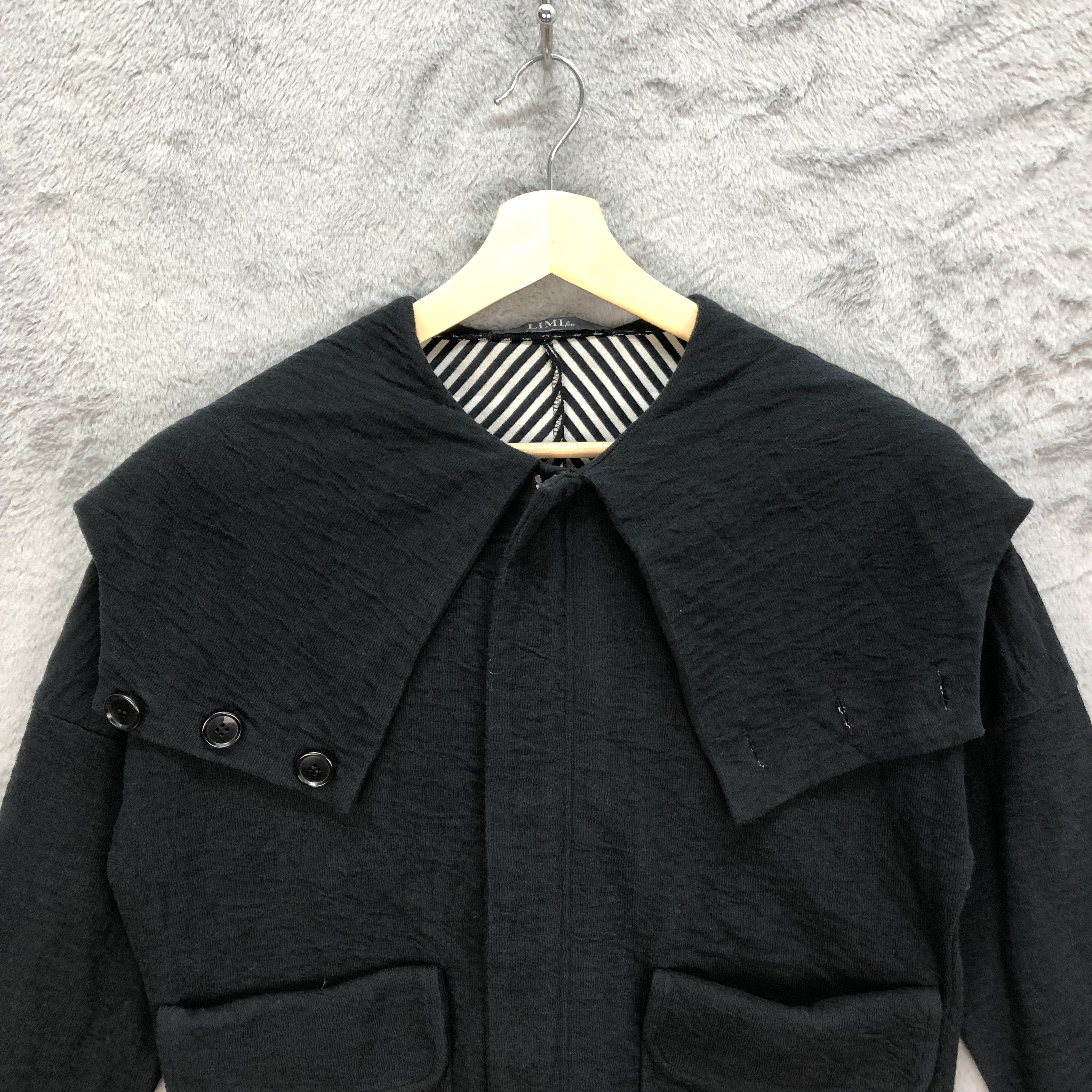 Limi Feu LIMI FEU YOHJI YAMAMOTO RARE DESIGN HOODED JACKET #6043-219 Size US S / EU 44-46 / 1 - 4 Thumbnail