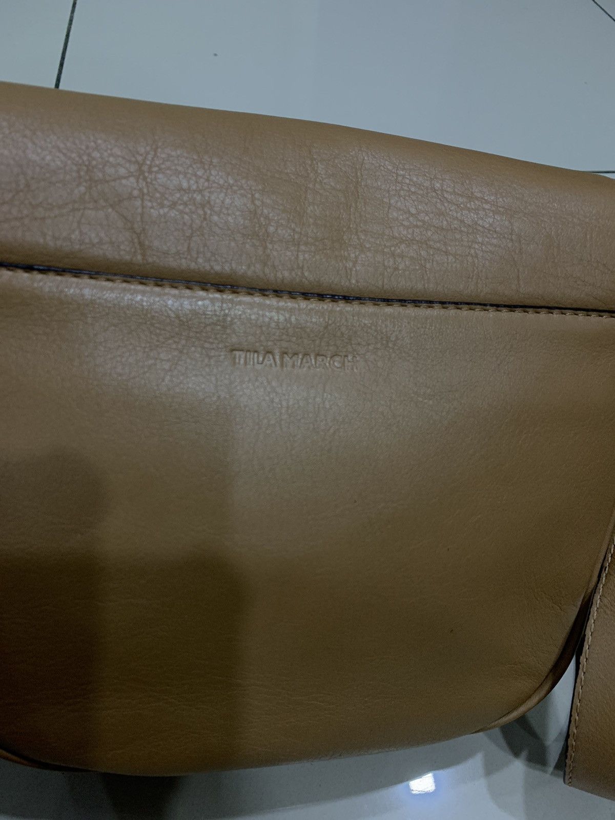 Leather TILA MARCH PARIS LEATHER SHOULDER BAG Size ONE SIZE - 6 Thumbnail