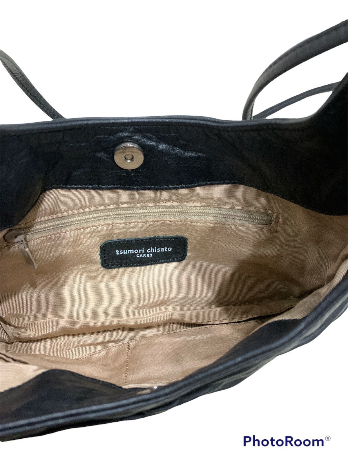 Tsumori Chisato × Vintage TSUMORI CHISATO BY ISSEY MIYAKE CRUMPLED LEATHER BAG Size ONE SIZE - 7 Thumbnail