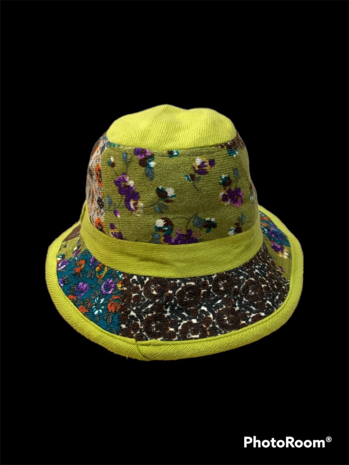 Other FLORAL PATCHES PRINTED HAT Size ONE SIZE - 1 Thumbnail