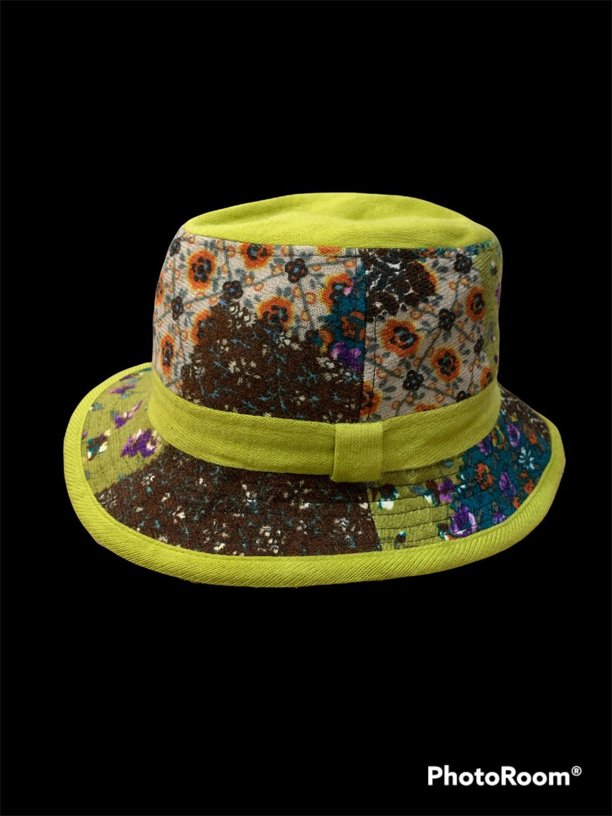 Other FLORAL PATCHES PRINTED HAT Size ONE SIZE - 3 Thumbnail