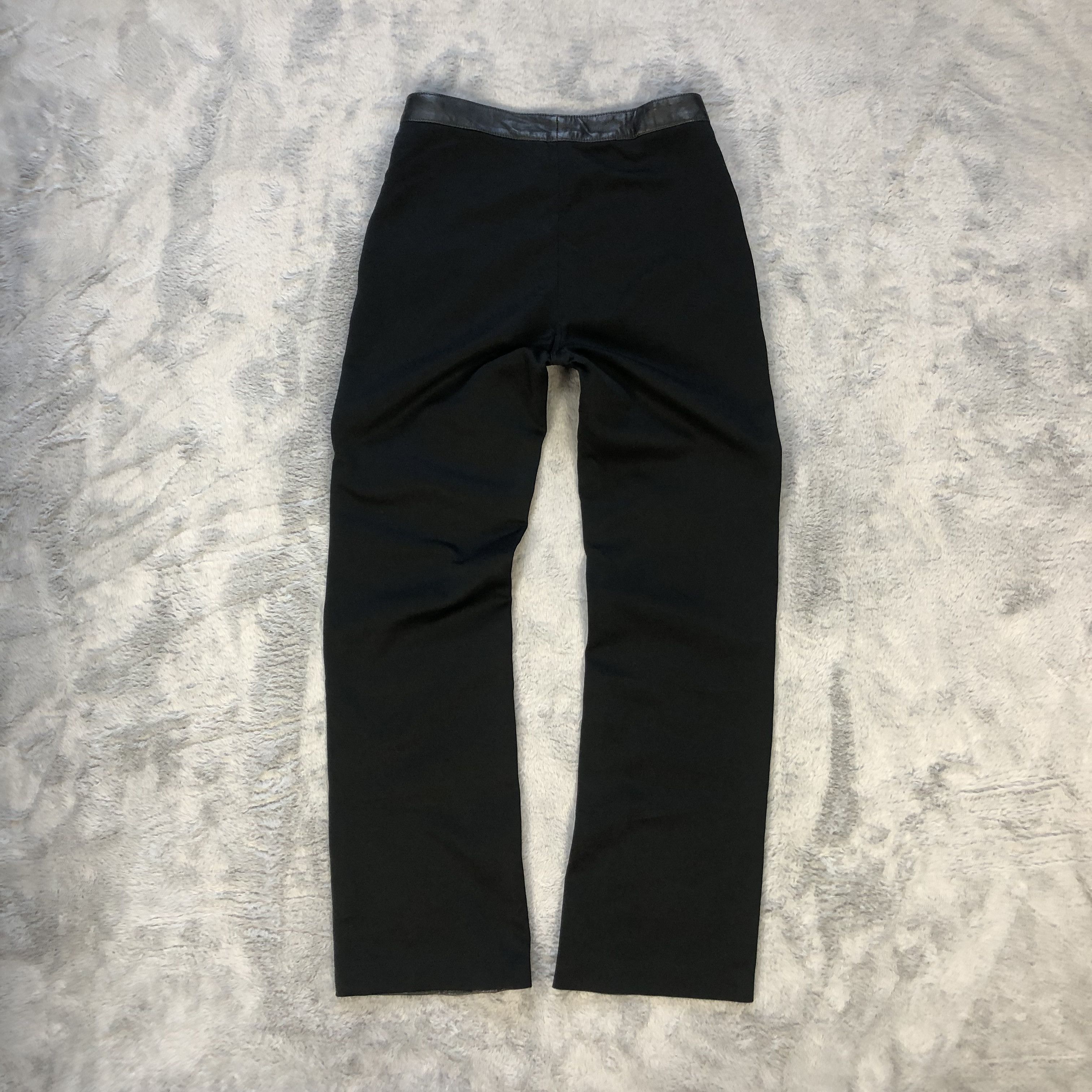 Japanese Brand RARE🔥 SHEEP LEATHER HYBRID PANTS #6389-221 Size US 26 / EU 42 - 9 Thumbnail
