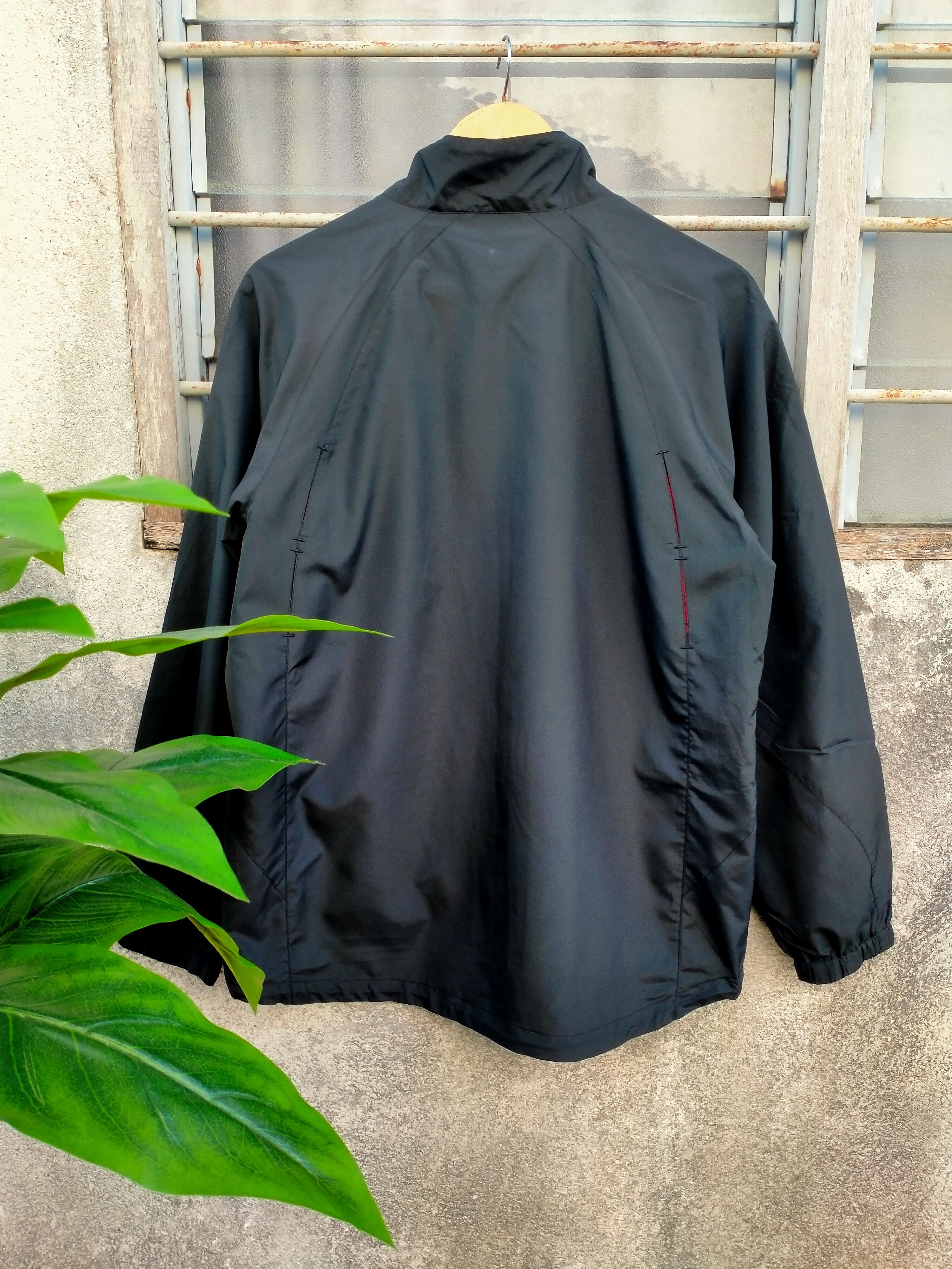 Nike Vintage Y2K Nike Mock Neck nylon Jacket Size US M / EU 48-50 / 2 - 2 Thumbnail
