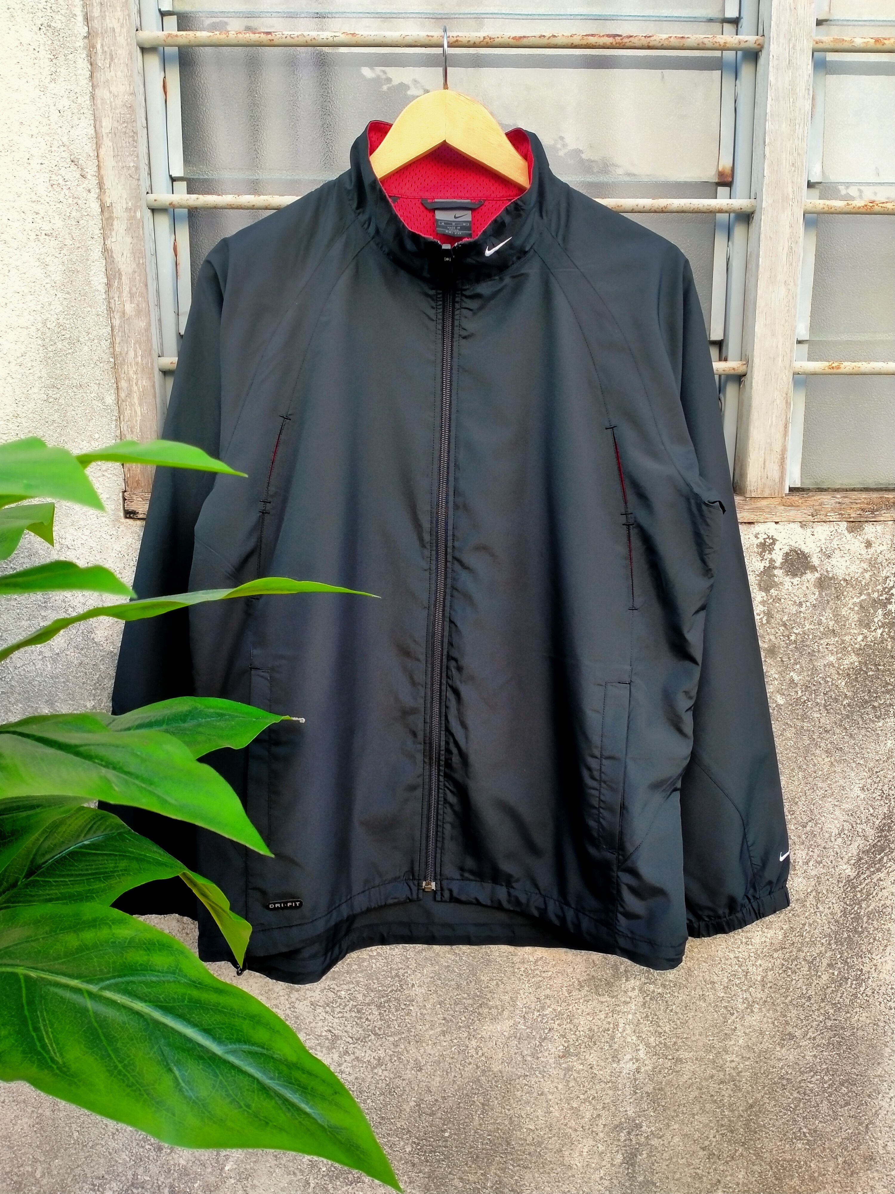 Nike Vintage Y2K Nike Mock Neck nylon Jacket Size US M / EU 48-50 / 2 - 1 Thumbnail