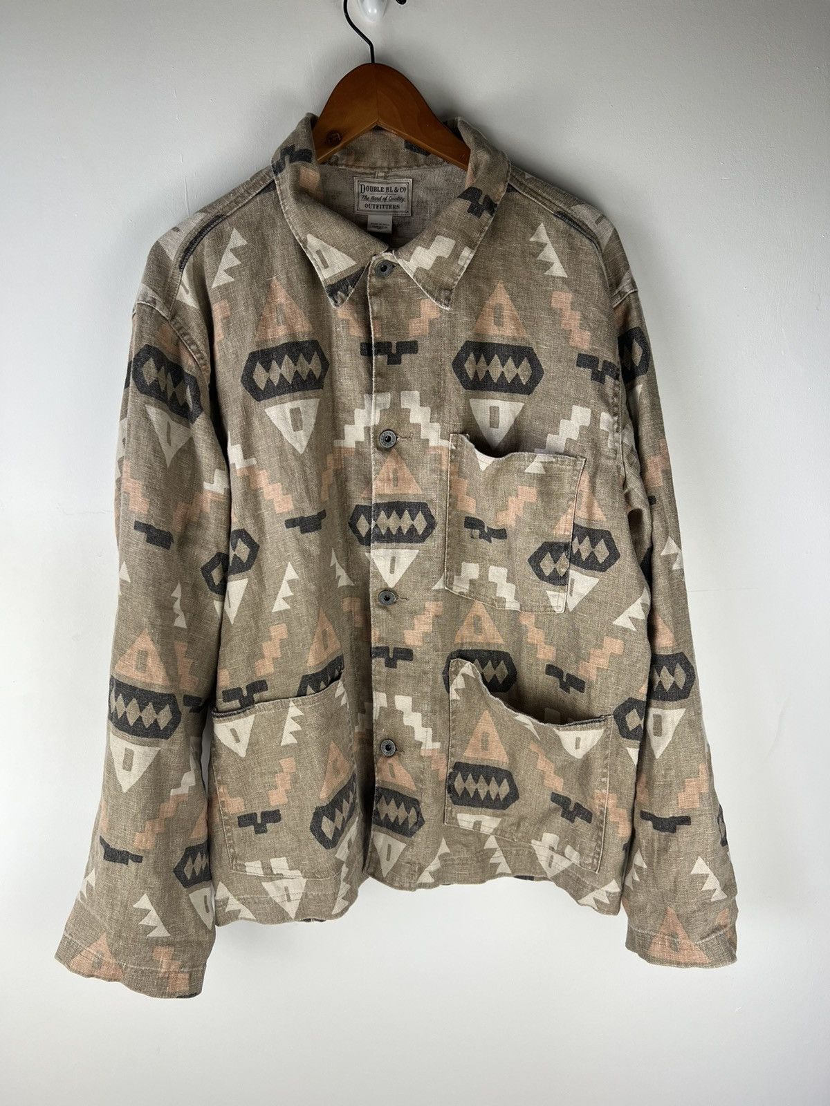 RRL Ralph Lauren RRL jungle cloth deck jacket | Grailed
