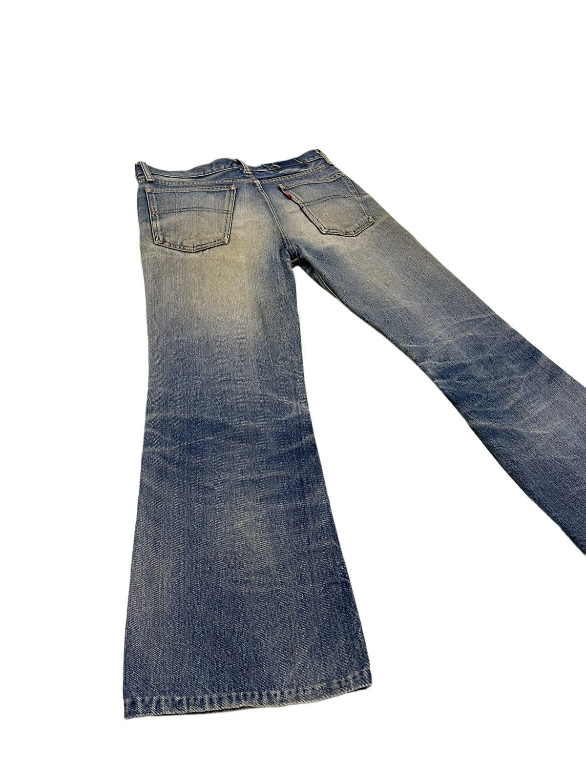 Japanese Brand Flare Jeans Vtg 90s Big John Japan Boot Cut Denim 4🟦7 Size US 31 - 13 Thumbnail