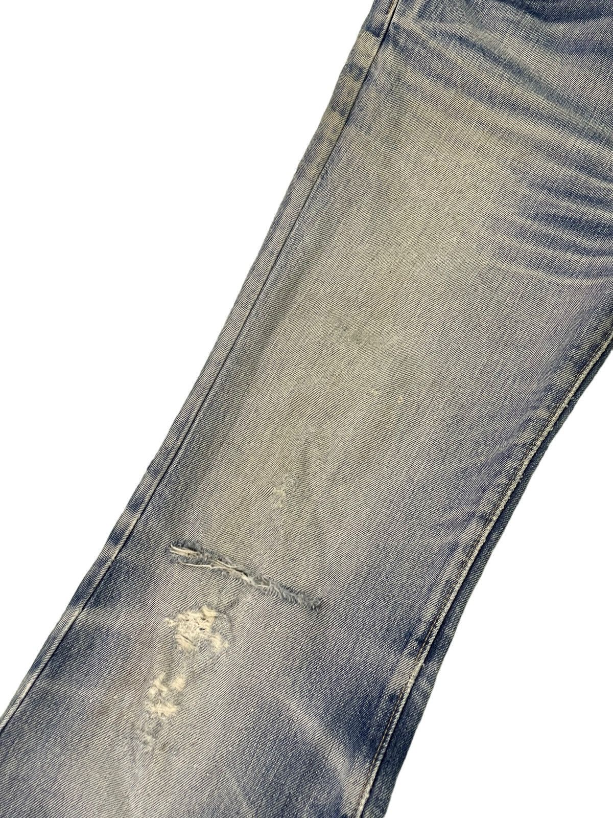 Japanese Brand Flare Jeans Vtg 90s Big John Japan Boot Cut Denim 4🟦7 Size US 31 - 6 Thumbnail