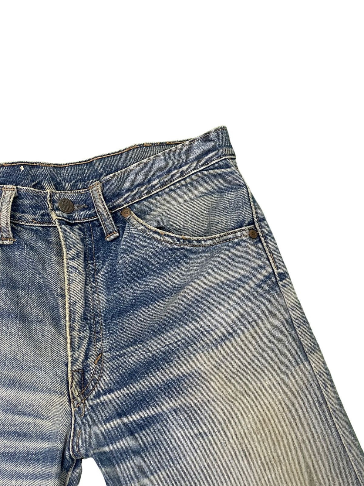 Japanese Brand Flare Jeans Vtg 90s Big John Japan Boot Cut Denim 4🟦7 Size US 31 - 9 Thumbnail