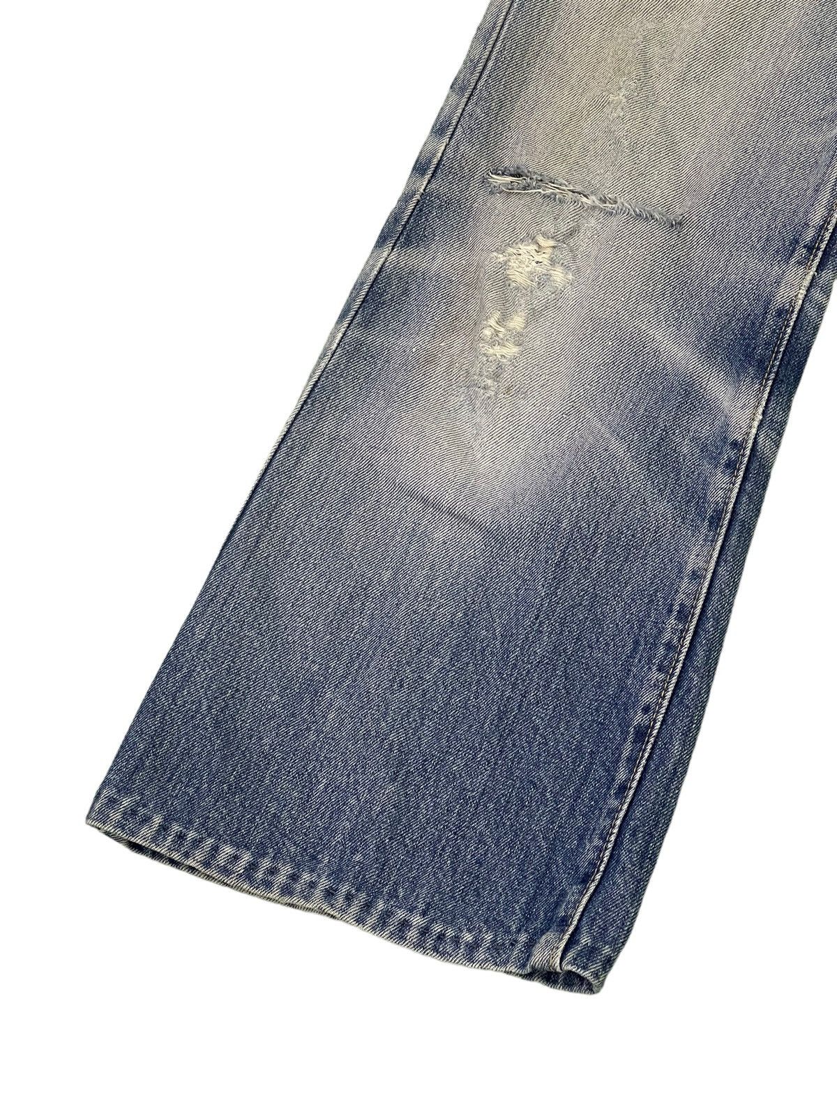 Japanese Brand Flare Jeans Vtg 90s Big John Japan Boot Cut Denim 4🟦7 Size US 31 - 5 Thumbnail