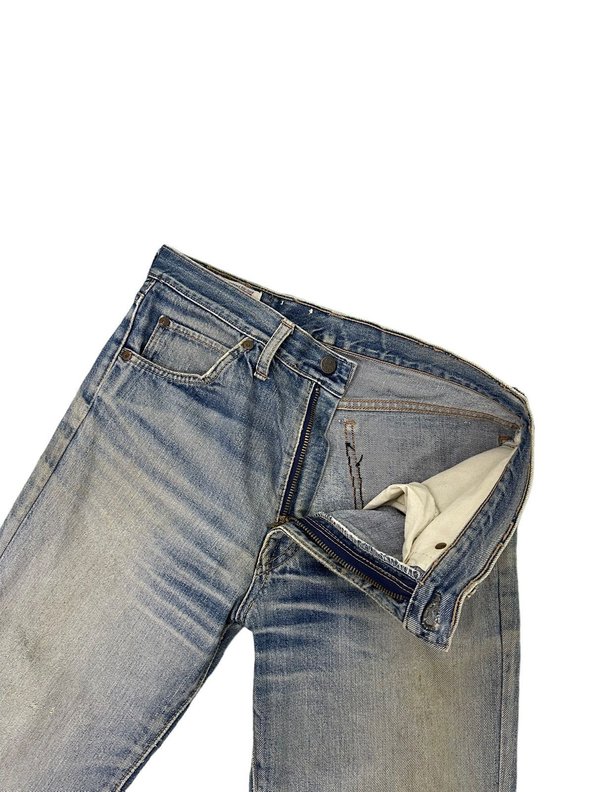 Japanese Brand Flare Jeans Vtg 90s Big John Japan Boot Cut Denim 4🟦7 Size US 31 - 11 Thumbnail