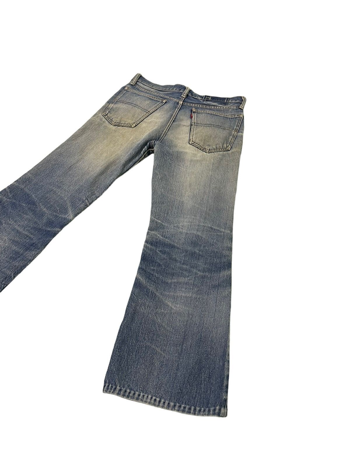 Japanese Brand Flare Jeans Vtg 90s Big John Japan Boot Cut Denim 4🟦7 Size US 31 - 14 Thumbnail