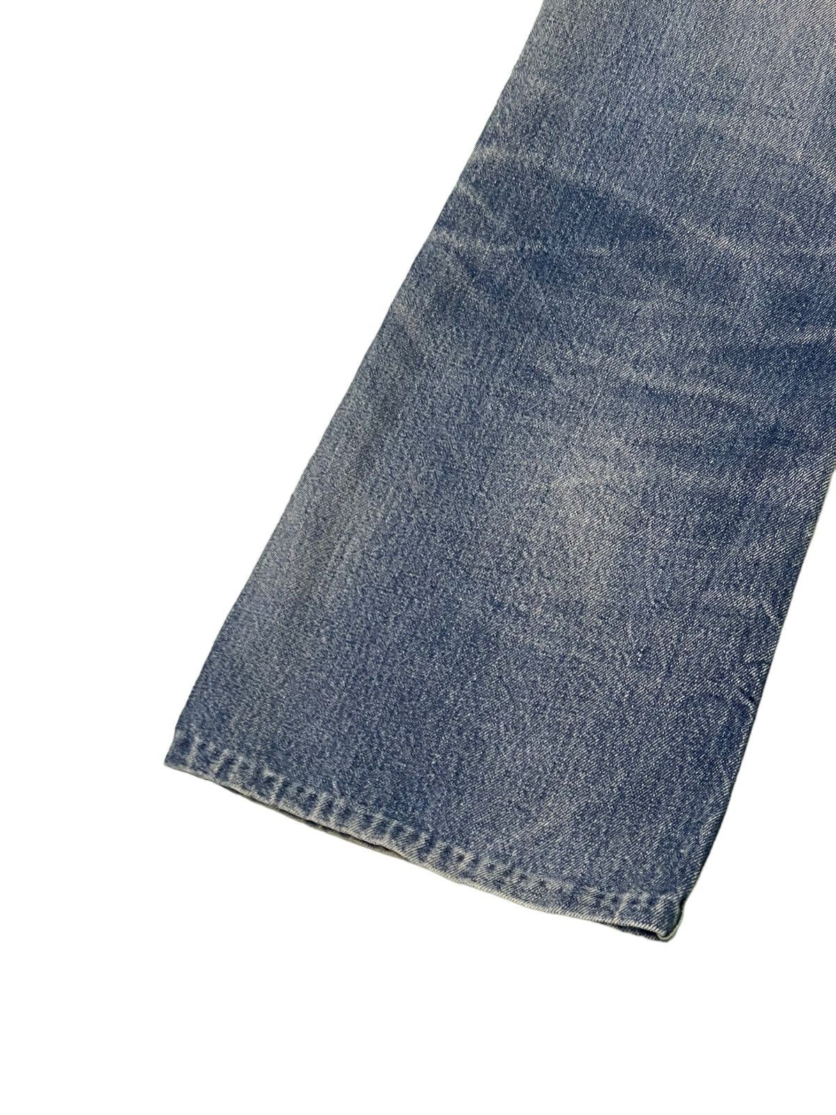 Japanese Brand Flare Jeans Vtg 90s Big John Japan Boot Cut Denim 4🟦7 Size US 31 - 16 Thumbnail