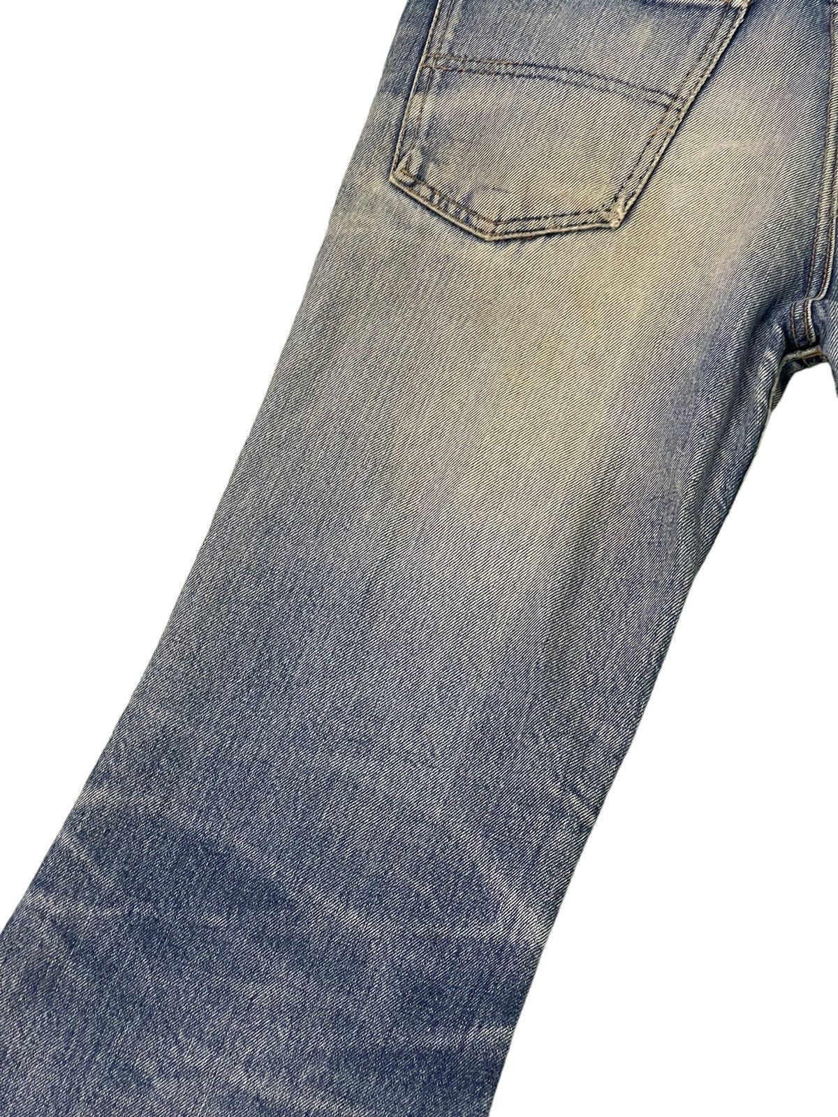 Japanese Brand Flare Jeans Vtg 90s Big John Japan Boot Cut Denim 4🟦7 Size US 31 - 17 Thumbnail