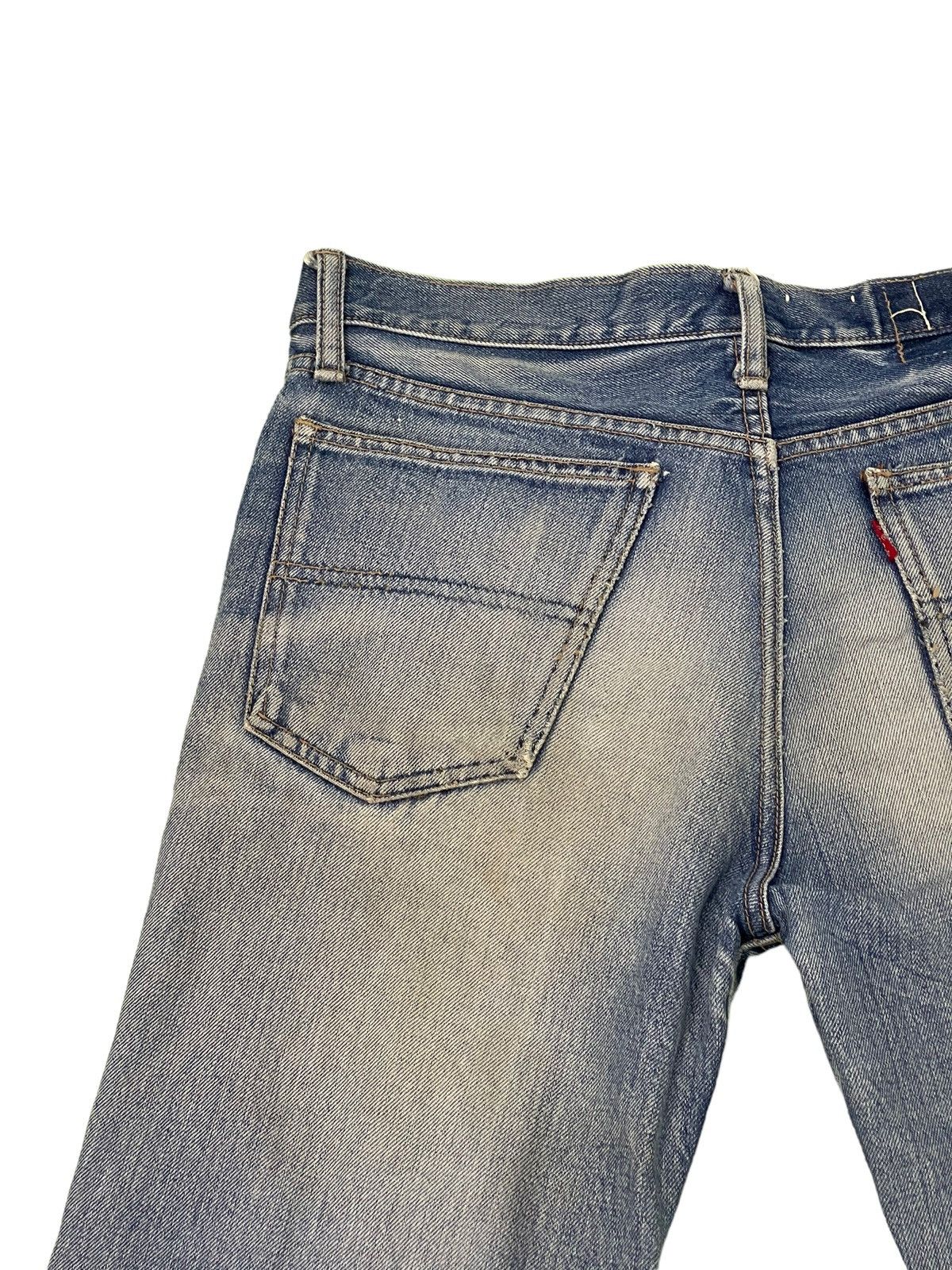 Japanese Brand Flare Jeans Vtg 90s Big John Japan Boot Cut Denim 4🟦7 Size US 31 - 19 Thumbnail