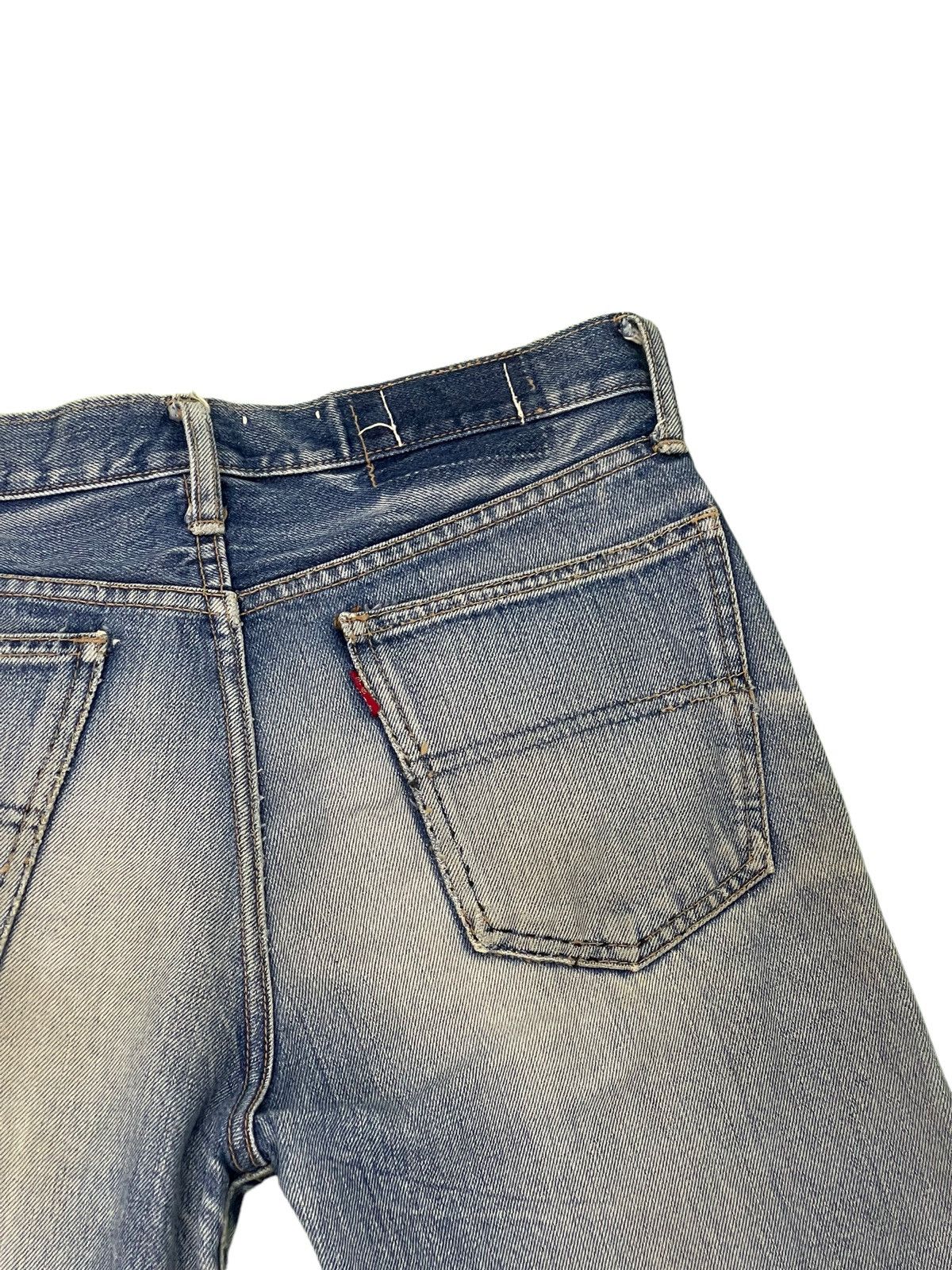 Japanese Brand Flare Jeans Vtg 90s Big John Japan Boot Cut Denim 4🟦7 Size US 31 - 20 Thumbnail