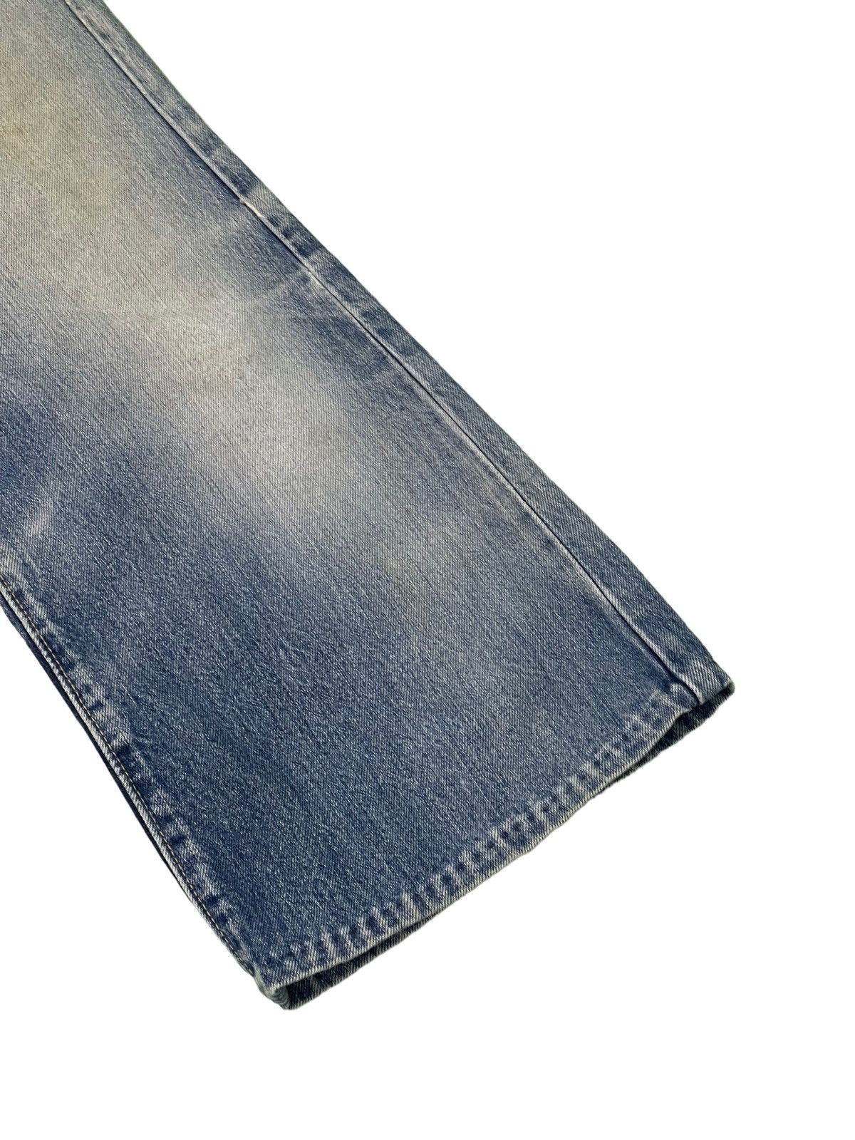 Japanese Brand Flare Jeans Vtg 90s Big John Japan Boot Cut Denim 4🟦7 Size US 31 - 4 Thumbnail