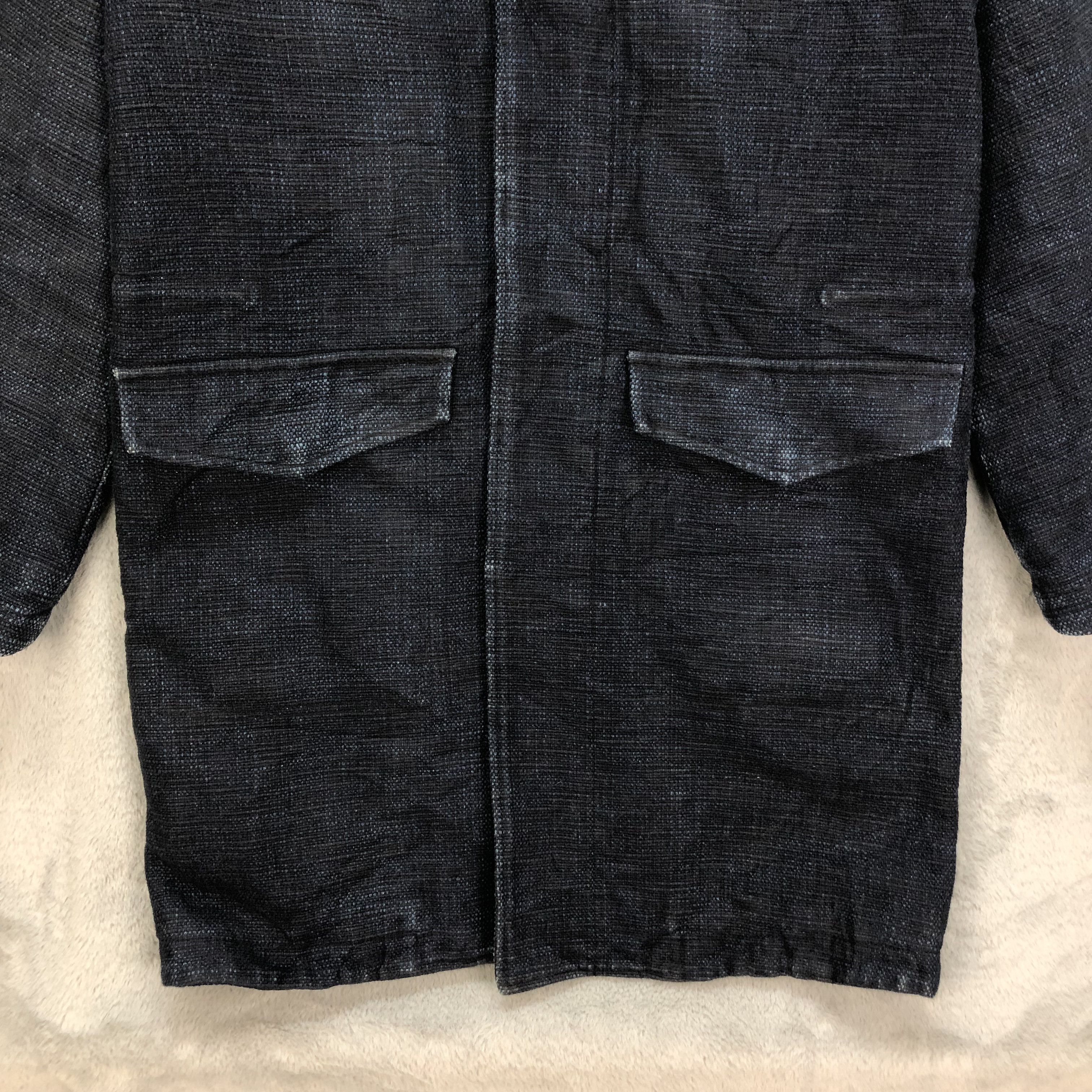 Japanese Brand RED EAR BY PAUL SMITH DENIM OVERCOAT #6460-68 Size US M / EU 48-50 / 2 - 3 Thumbnail