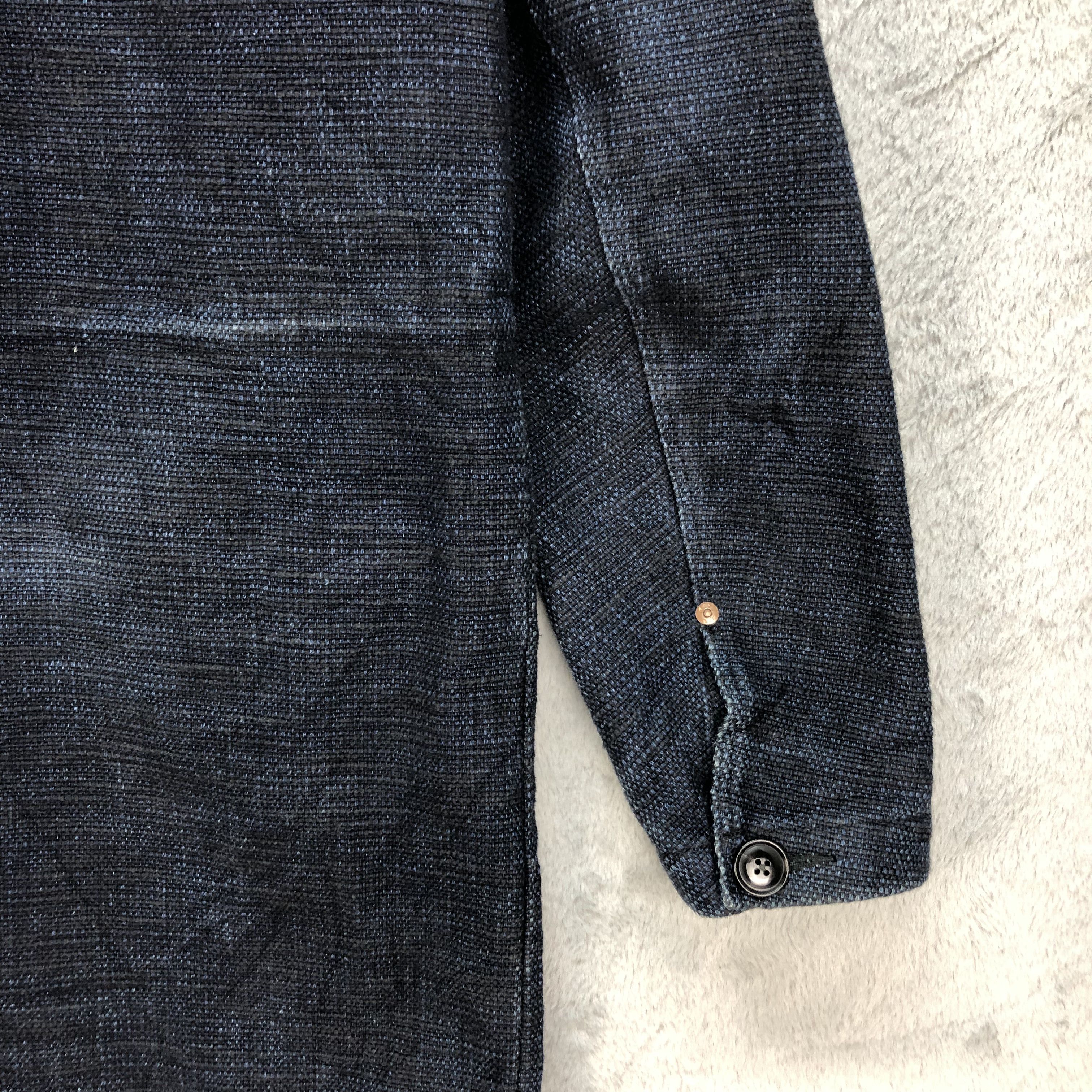 Japanese Brand RED EAR BY PAUL SMITH DENIM OVERCOAT #6460-68 Size US M / EU 48-50 / 2 - 11 Thumbnail