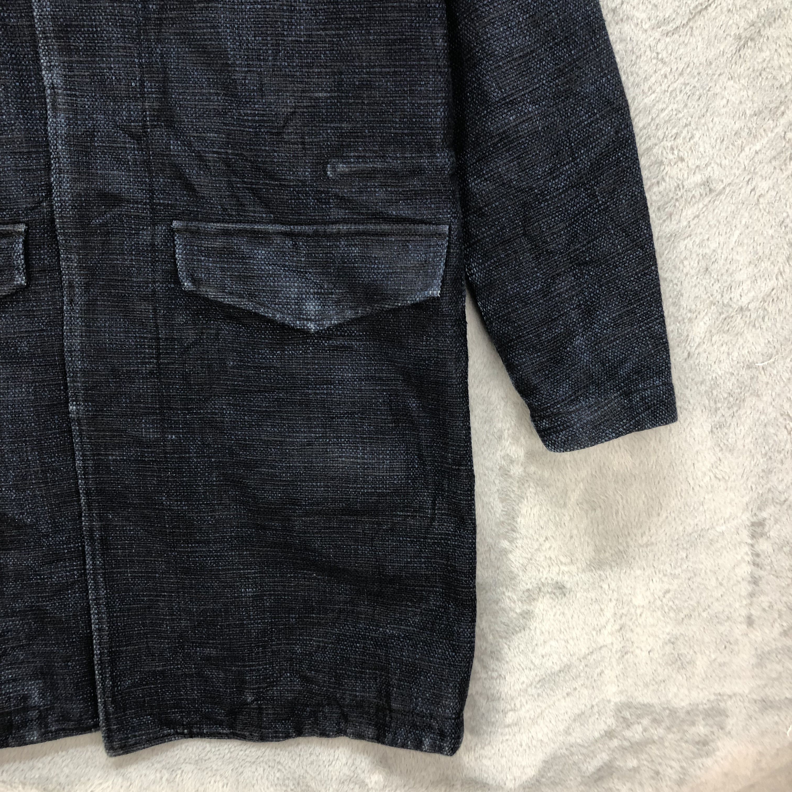 Japanese Brand RED EAR BY PAUL SMITH DENIM OVERCOAT #6460-68 Size US M / EU 48-50 / 2 - 5 Thumbnail