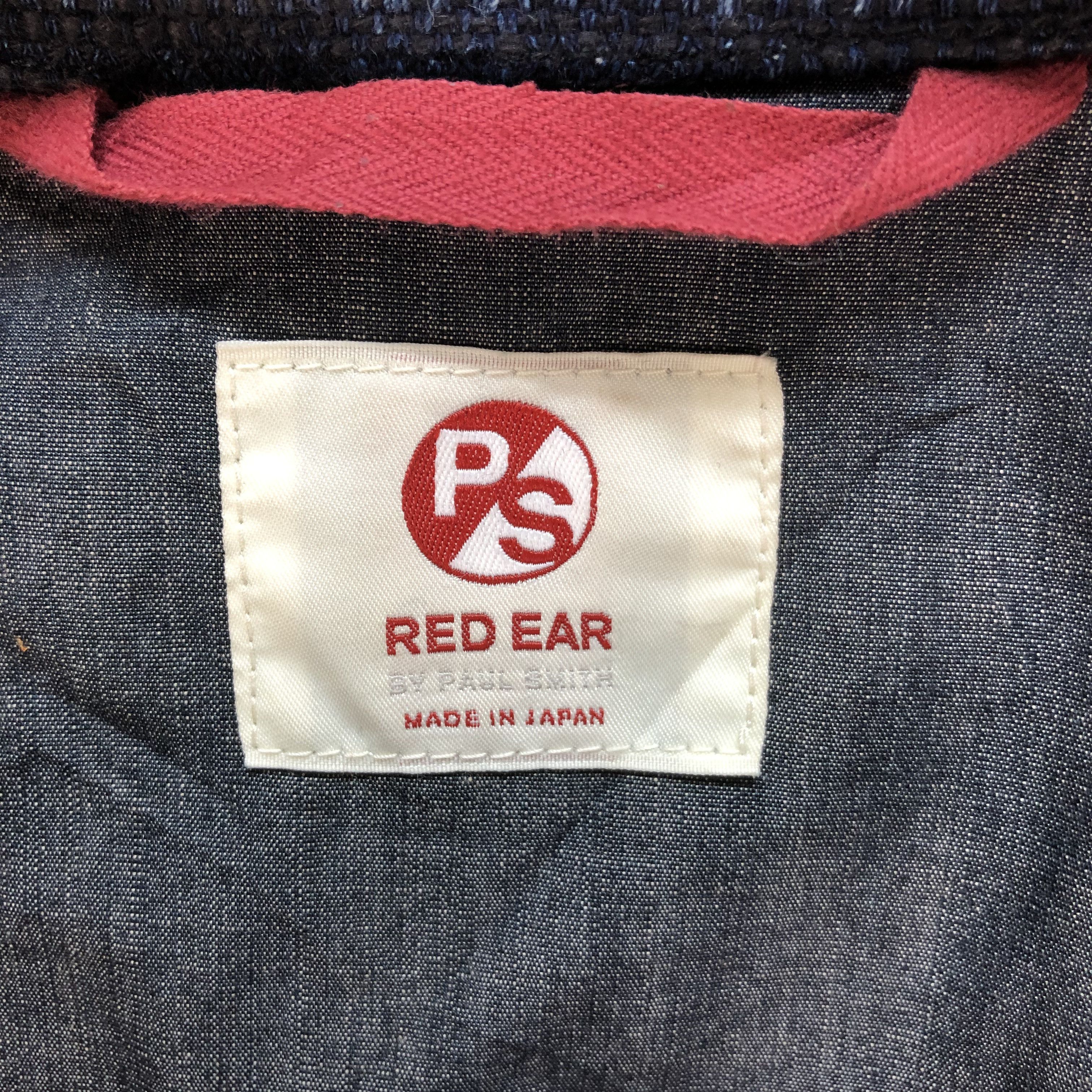 Japanese Brand RED EAR BY PAUL SMITH DENIM OVERCOAT #6460-68 Size US M / EU 48-50 / 2 - 7 Thumbnail