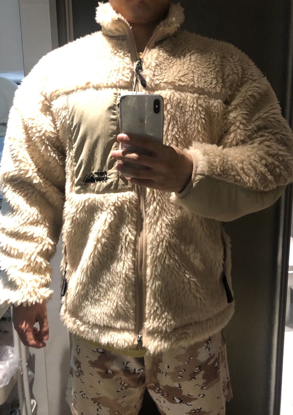 Japanese Brand First down fleece Size US L / EU 52-54 / 3 - 14 Thumbnail