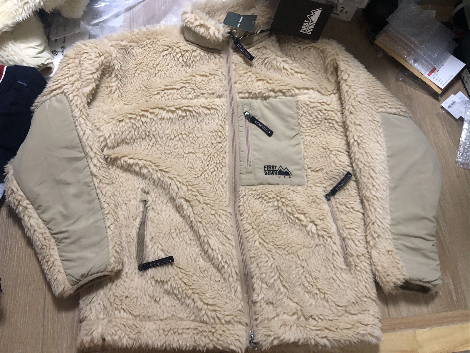 Japanese Brand First down fleece Size US L / EU 52-54 / 3 - 1 Thumbnail
