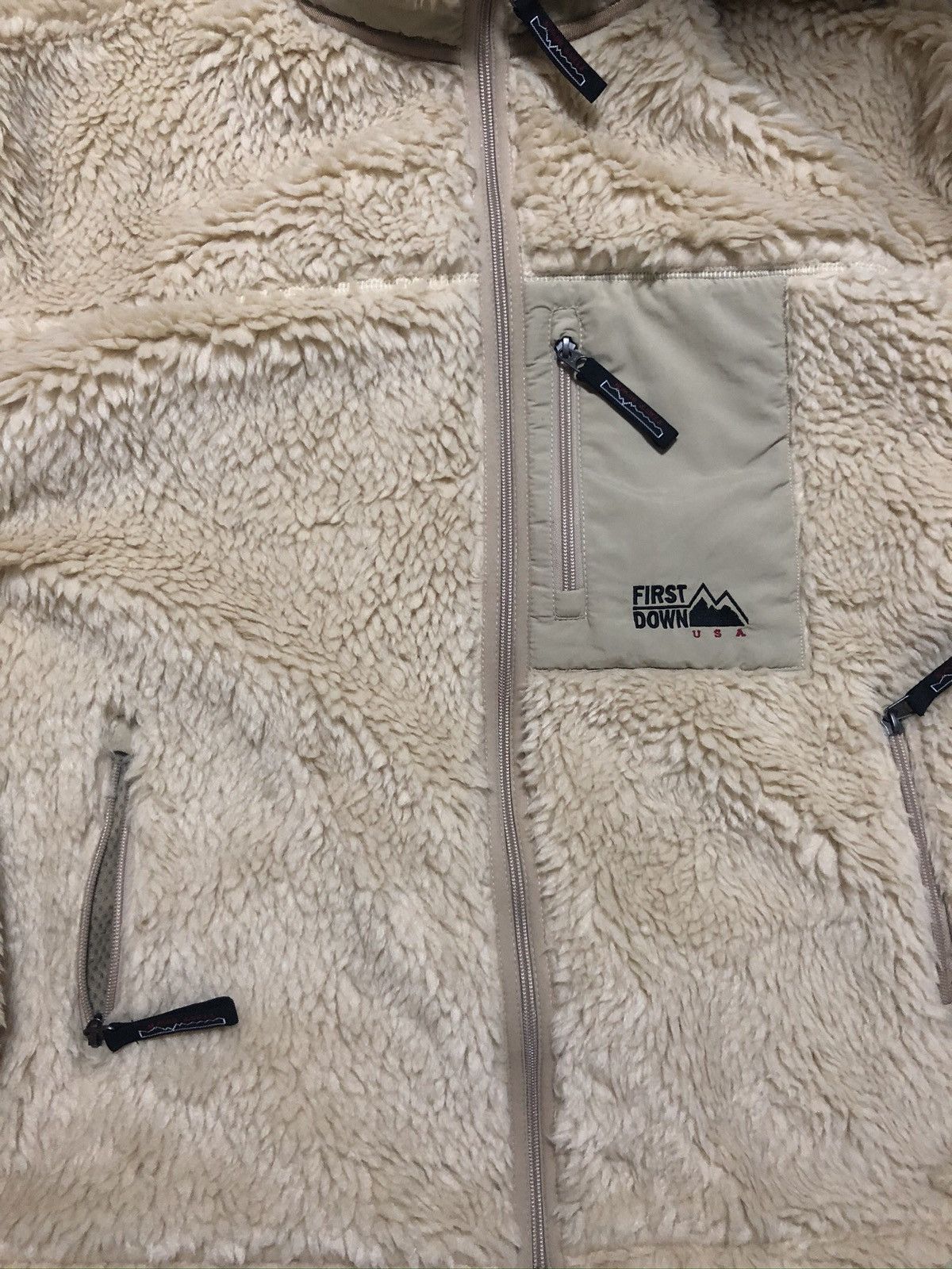 Japanese Brand First down fleece Size US L / EU 52-54 / 3 - 3 Thumbnail