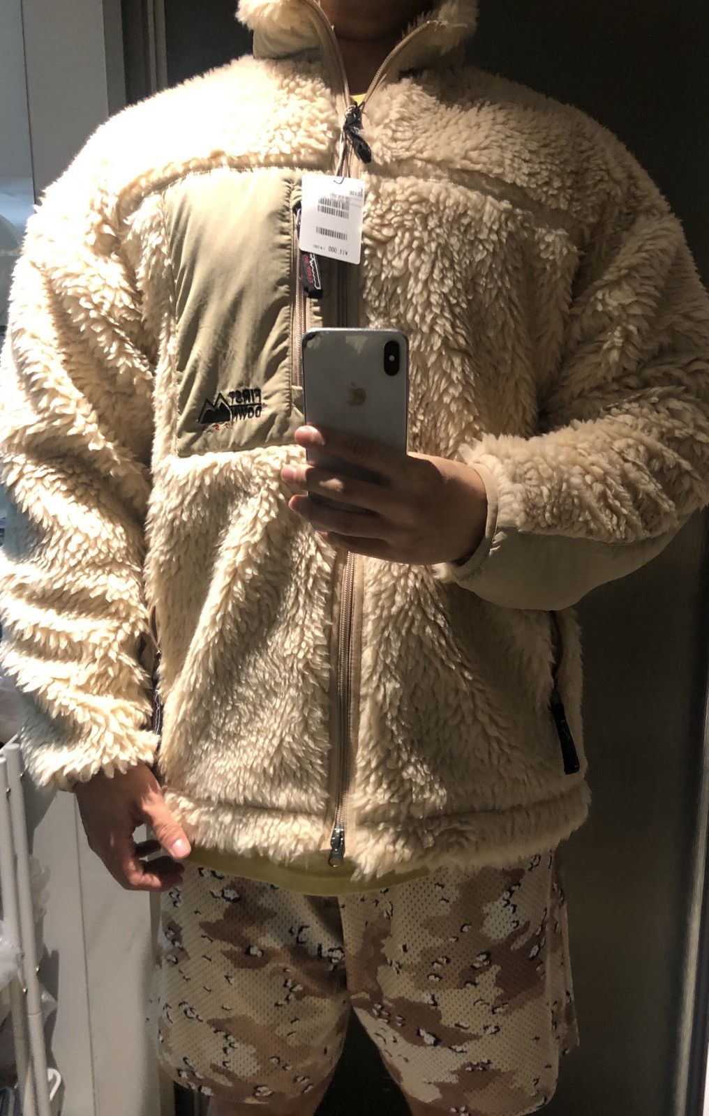 Japanese Brand First down fleece Size US L / EU 52-54 / 3 - 13 Thumbnail