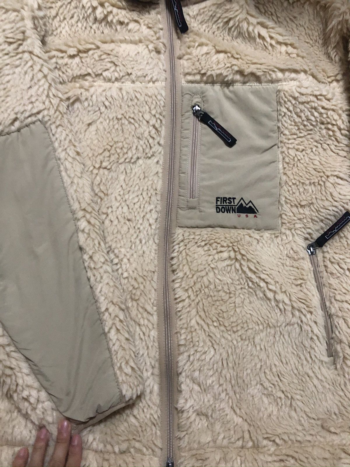 Japanese Brand First down fleece Size US L / EU 52-54 / 3 - 8 Thumbnail