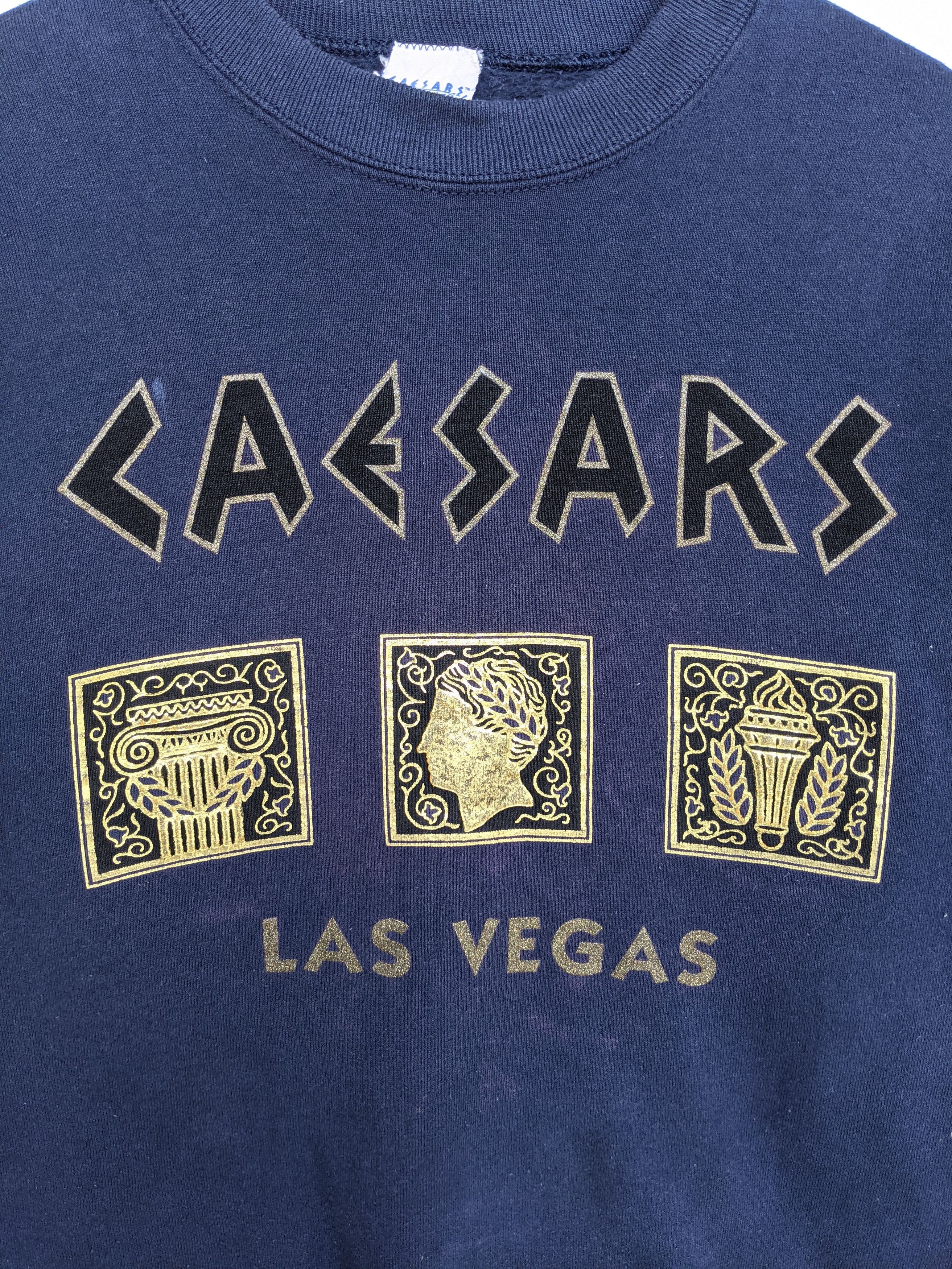 Vintage Vintage 90s Caesars Las Vegas Hotel Sweatshirt Size US M / EU 48-50 / 2 - 3 Thumbnail