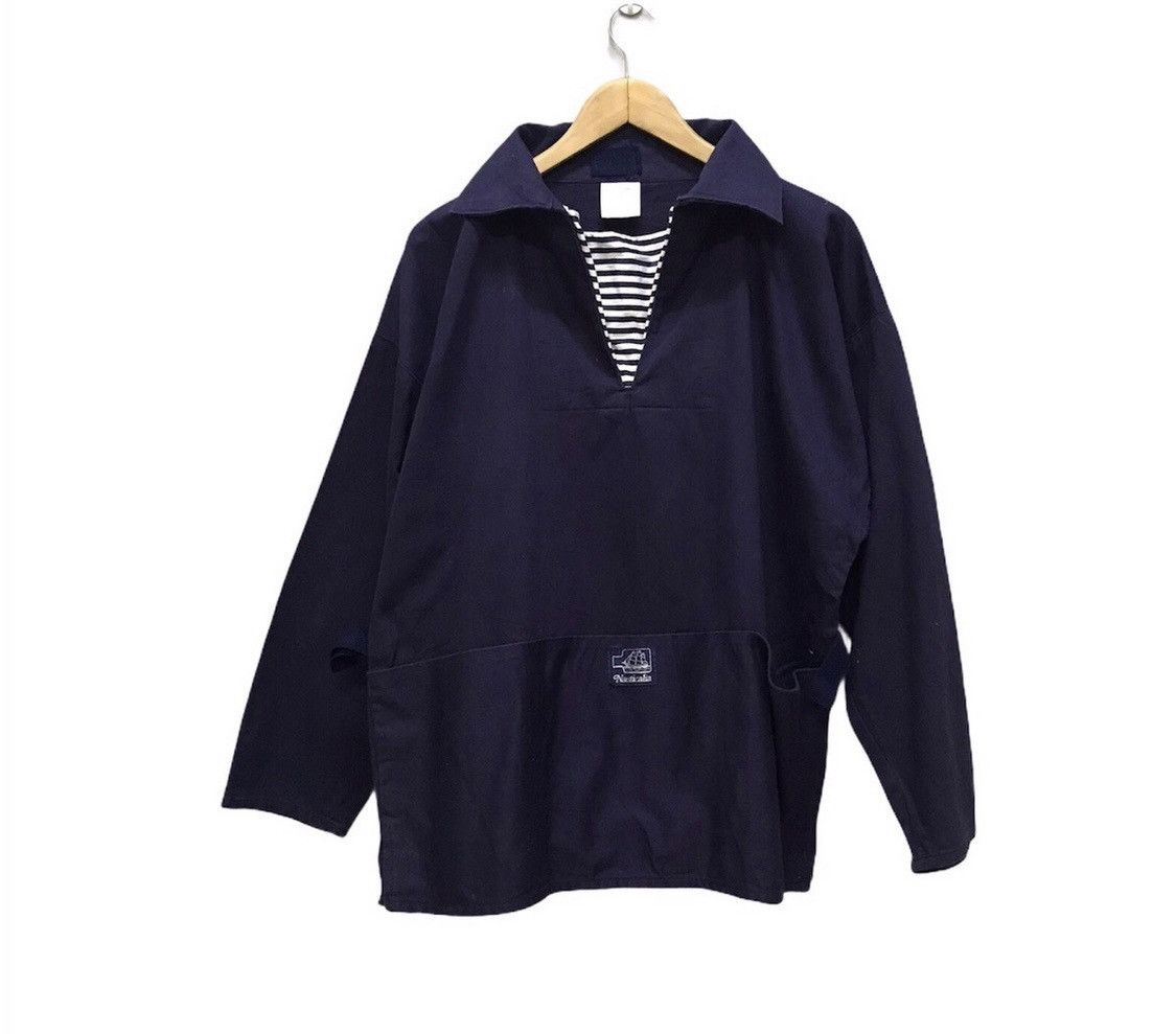 SMOCK × Vintage 80-90's Vintage The Smock Shop Fisherman Smock Made England Size US L / EU 52-54 / 3 - 1 Thumbnail