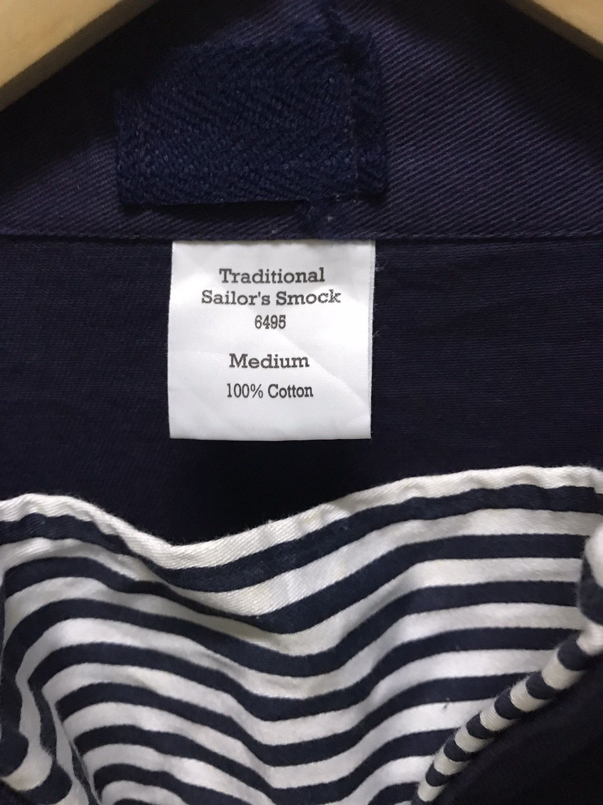 SMOCK × Vintage 80-90's Vintage The Smock Shop Fisherman Smock Made England Size US L / EU 52-54 / 3 - 6 Thumbnail