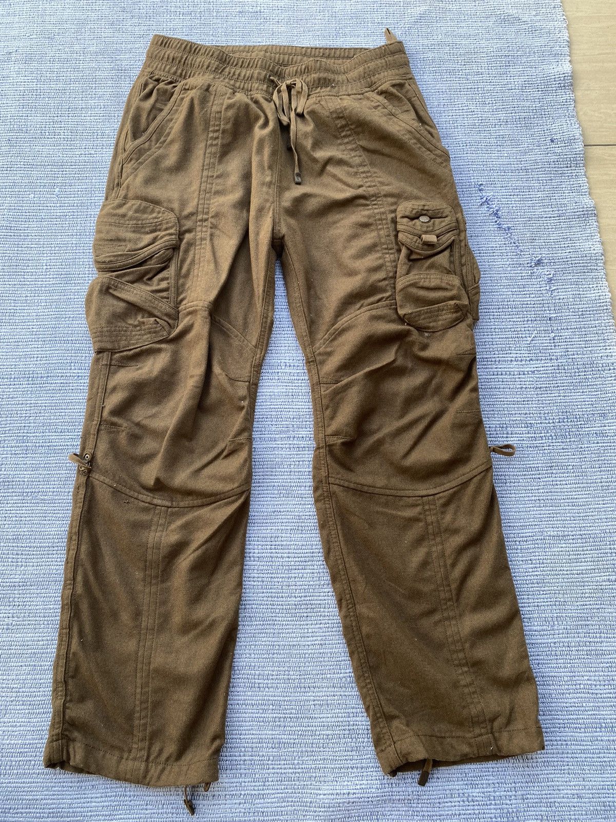 image of Vintage Military Wool Cargo Pants By Goa Equipment in Brown, Men's (Size 30)