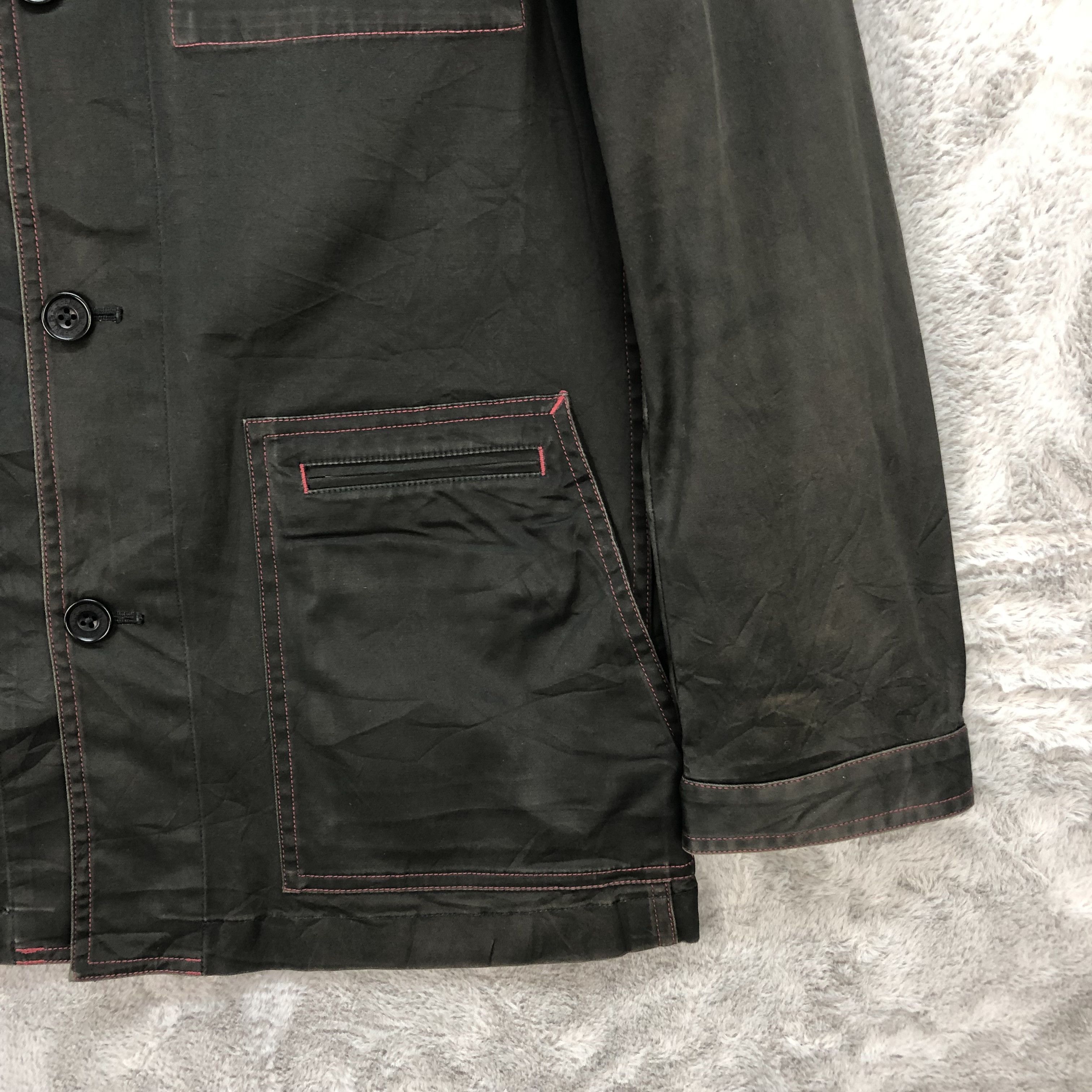 Burberry BURBERRY BLACK LABEL NOVA CHECK CHORE JACKET #6295-58 Size US M / EU 48-50 / 2 - 5 Thumbnail